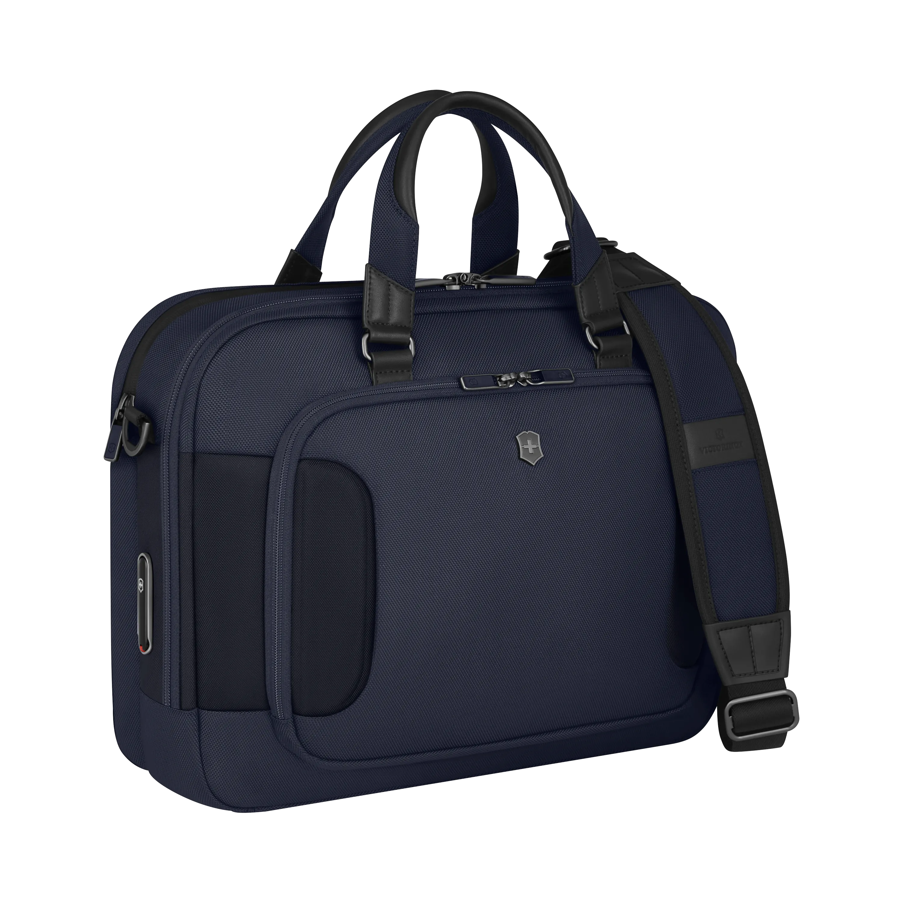 Victorinox Werks Traveler 7.0 Deluxe Briefcase, Navy Blue