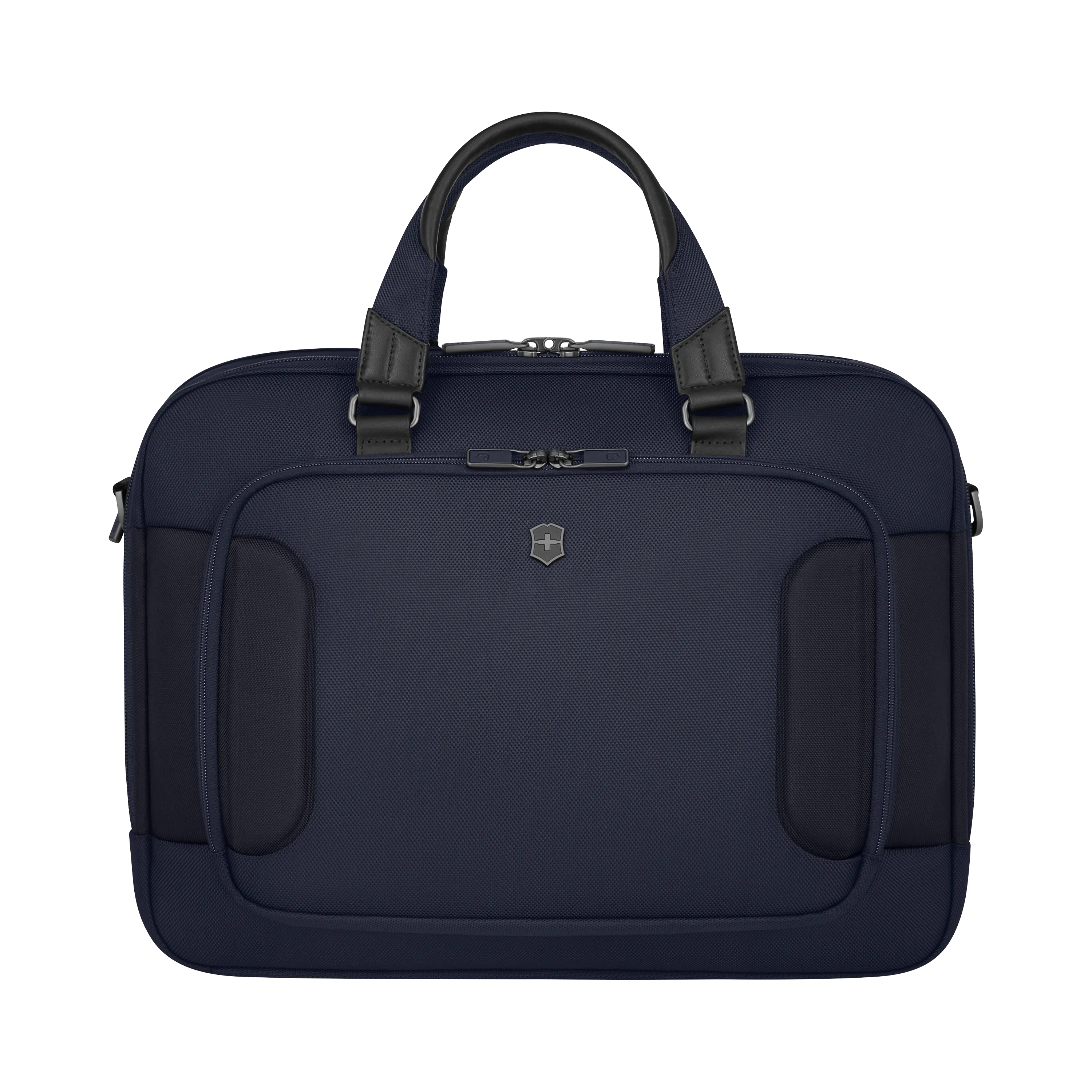 Victorinox Werks Traveler 7.0 Deluxe Briefcase, Navy Blue