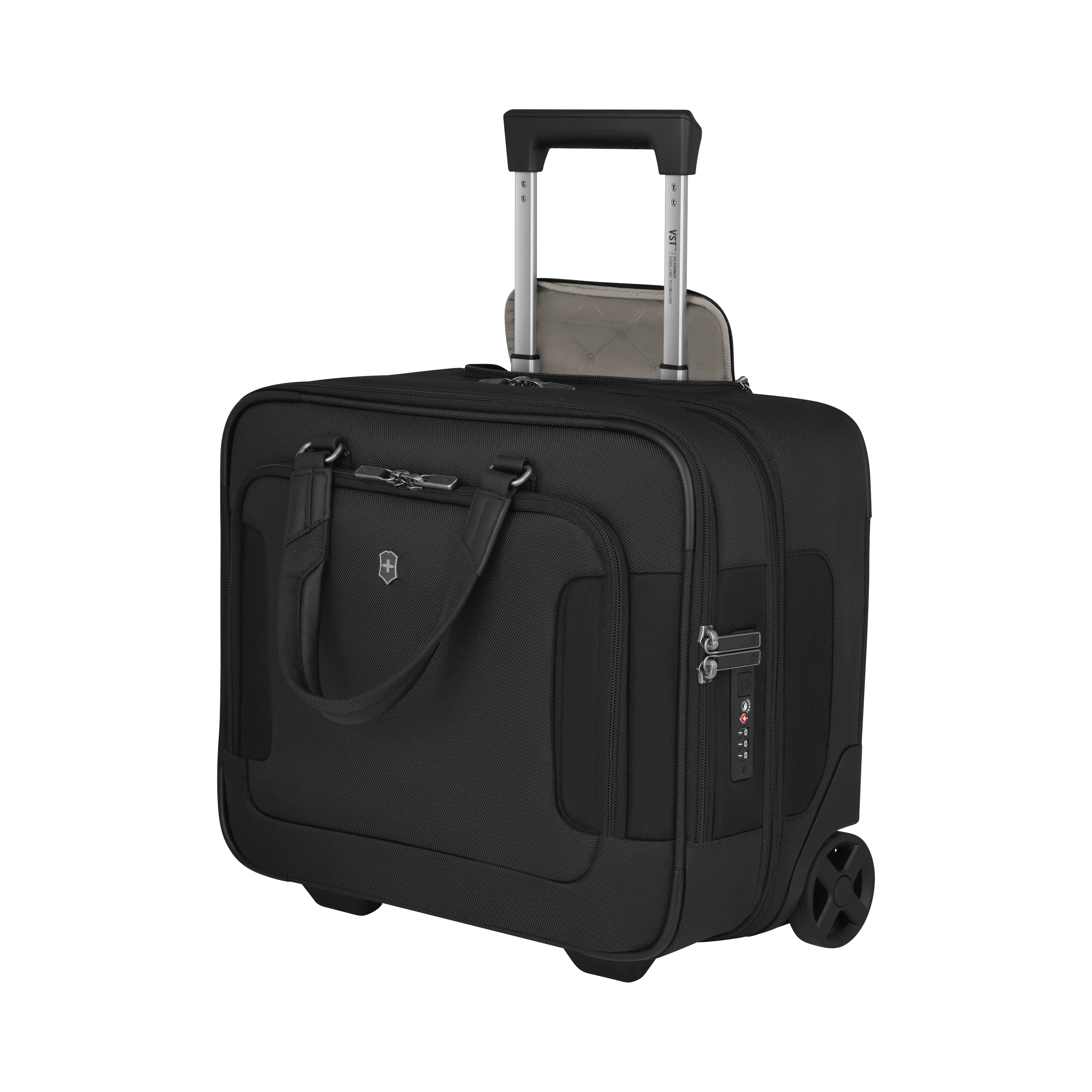 Victorinox Werks Traveler 7.0 Wheeled Briefcase, Black