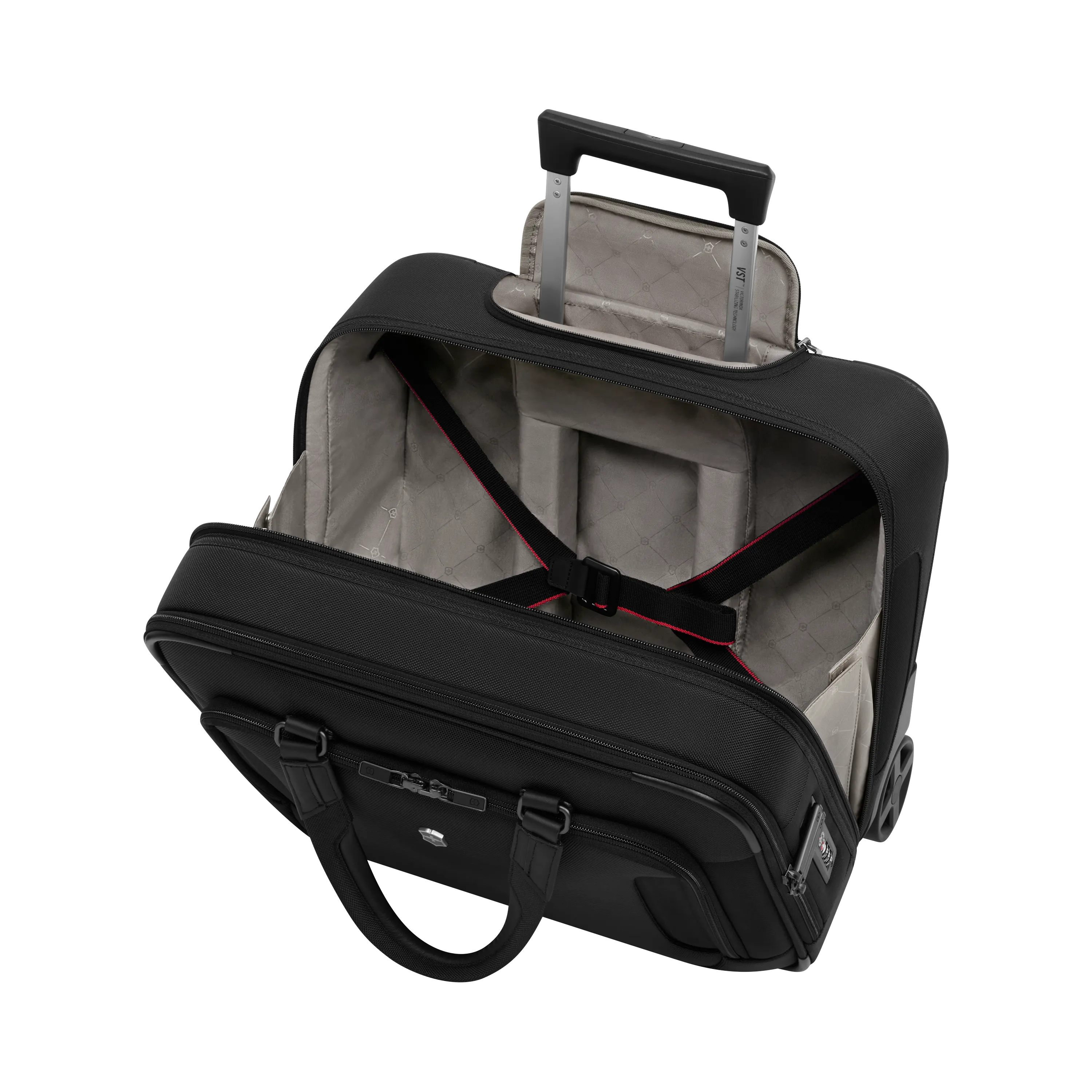 Victorinox Werks Traveler 7.0 Wheeled Briefcase, Black
