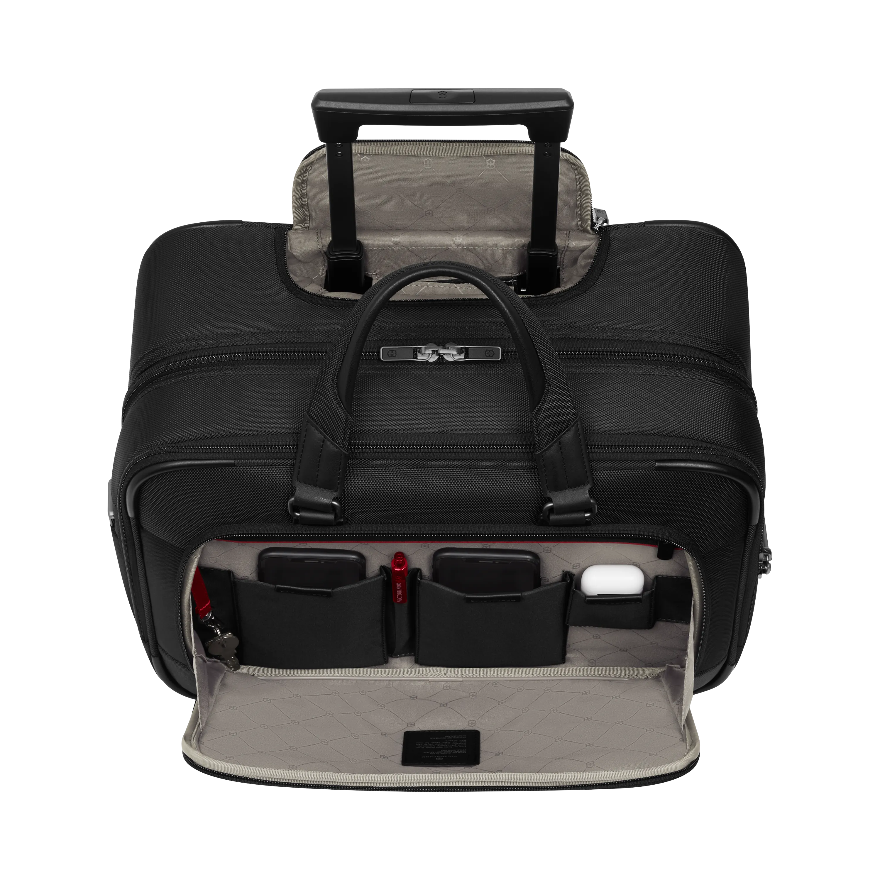 Victorinox Werks Traveler 7.0 Wheeled Briefcase, Black