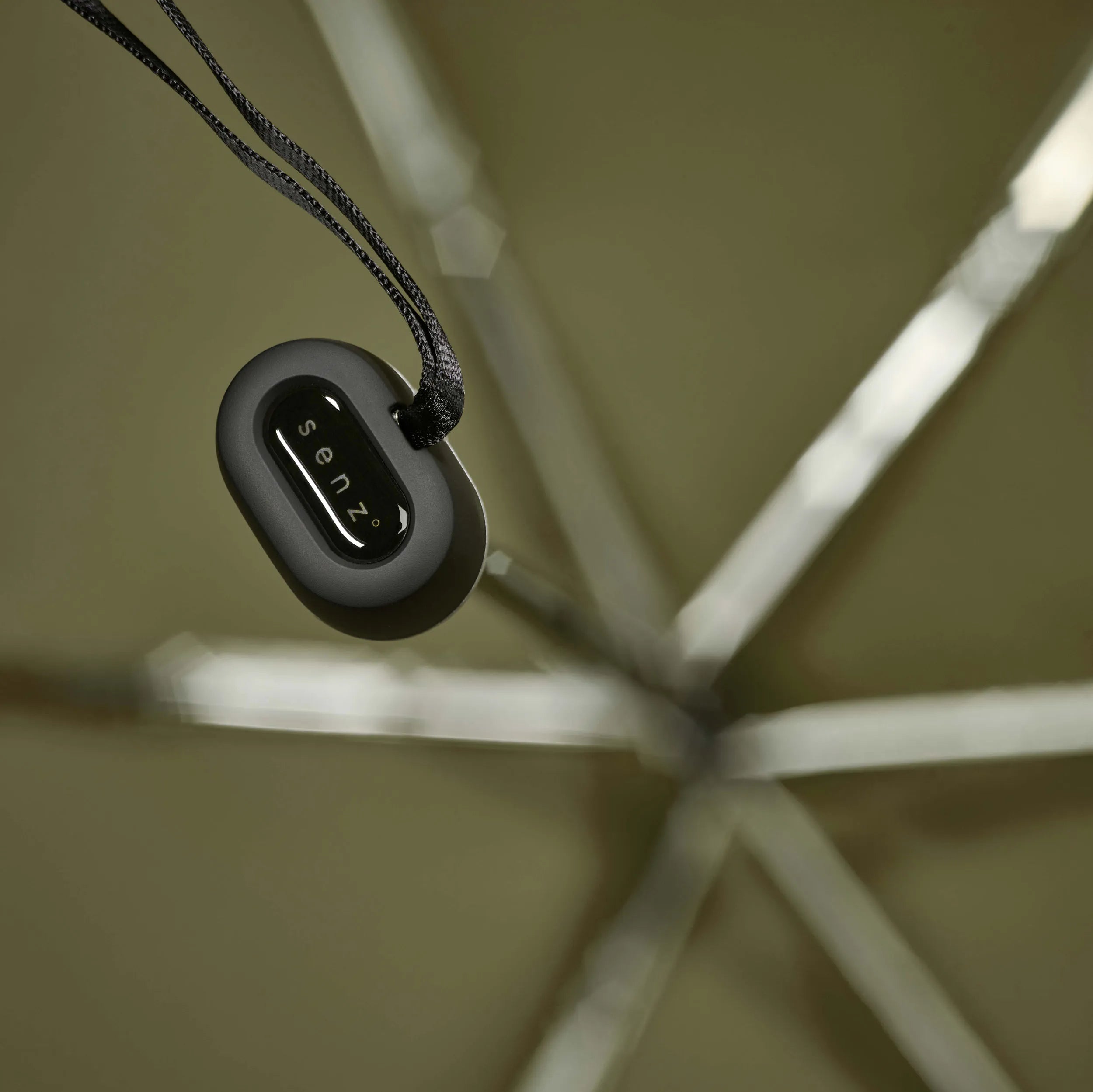 Senz Micro Foldable Storm Umbrella, Martini Olive
