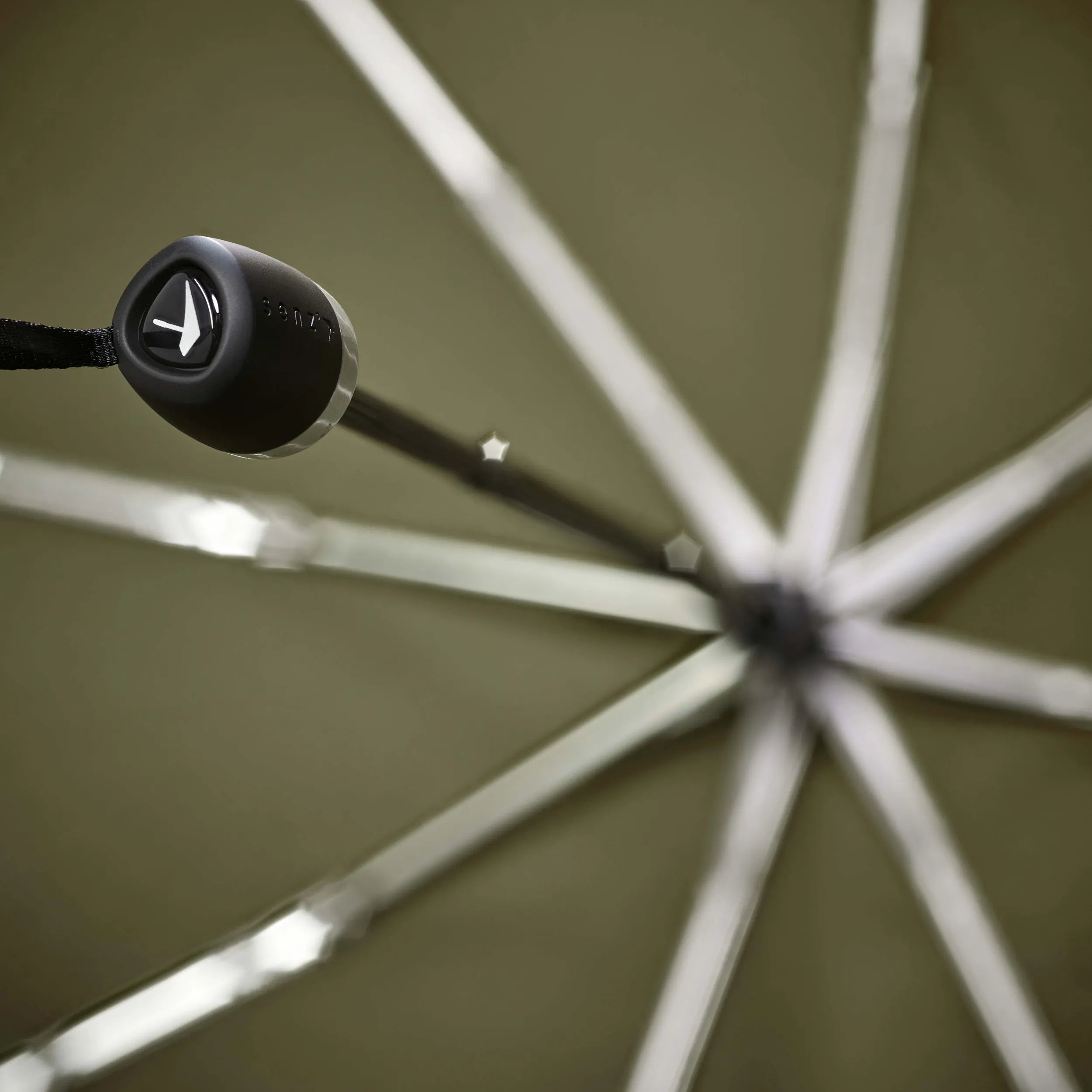 Senz Mini Foldable Storm Umbrella, Martini Olive