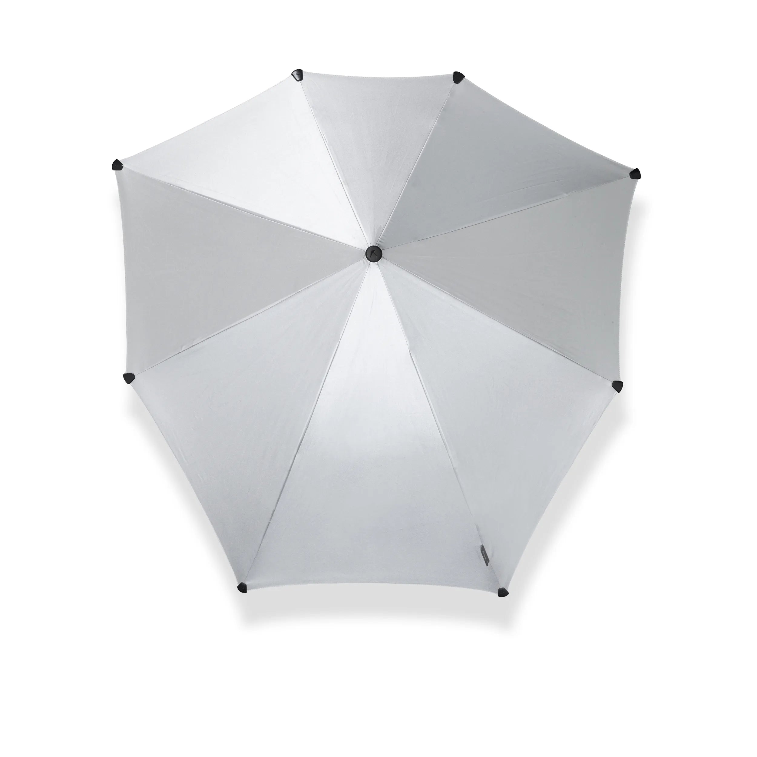 Senz Original Stick Storm Umbrella, Shiny Silver