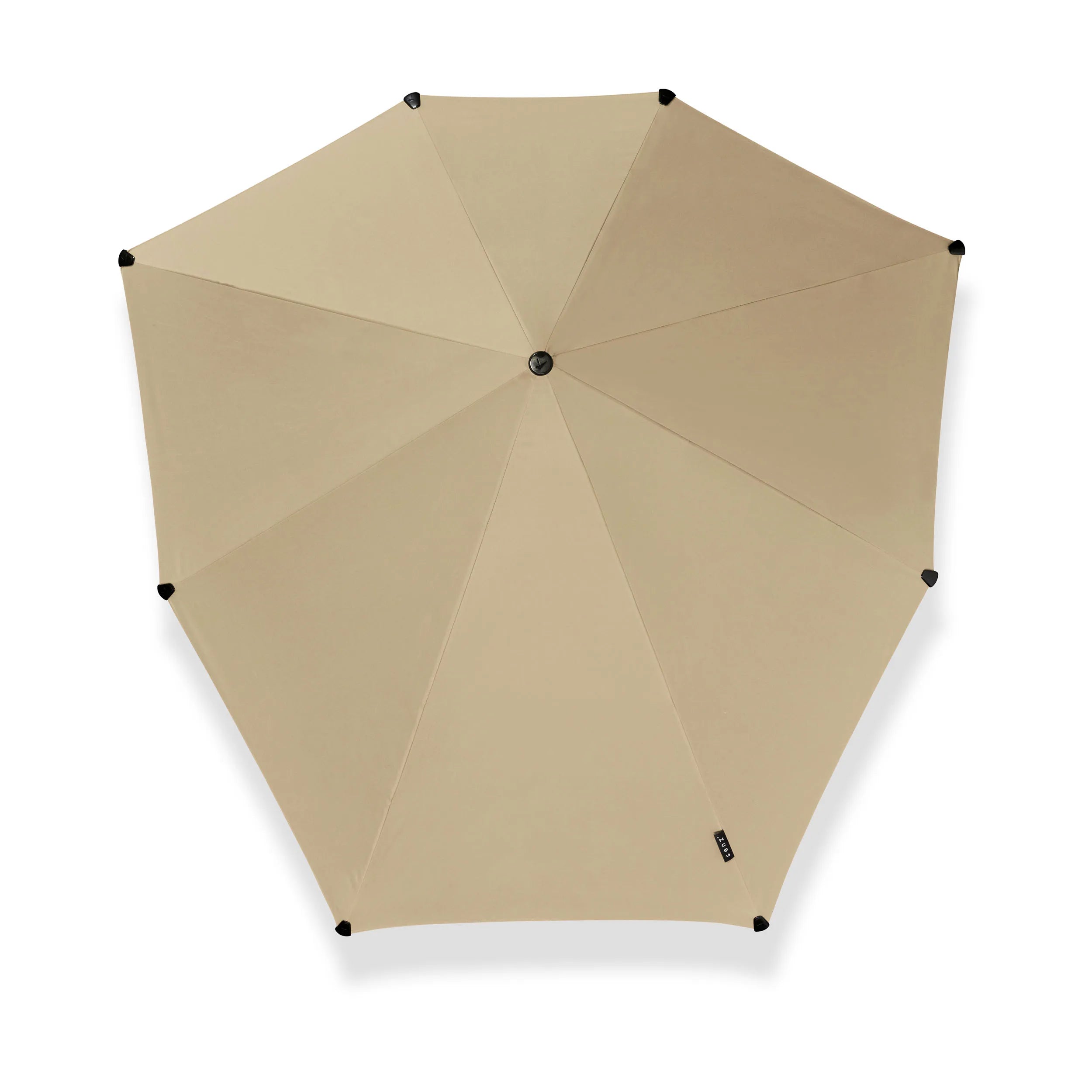 Senz Large Stick Storm Umbrella, Champagne
