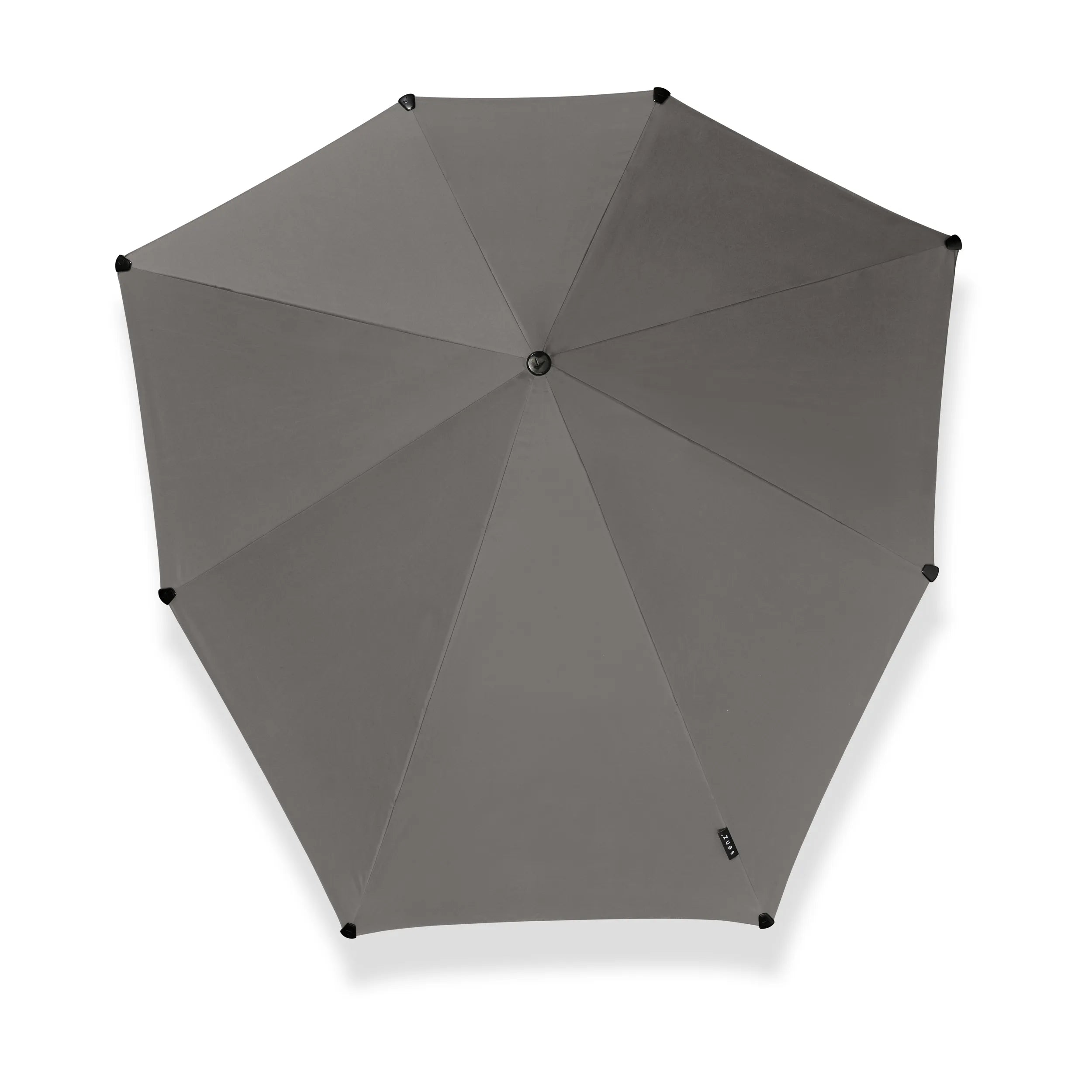 Senz Large Stick Storm Umbrella, Silk Grey