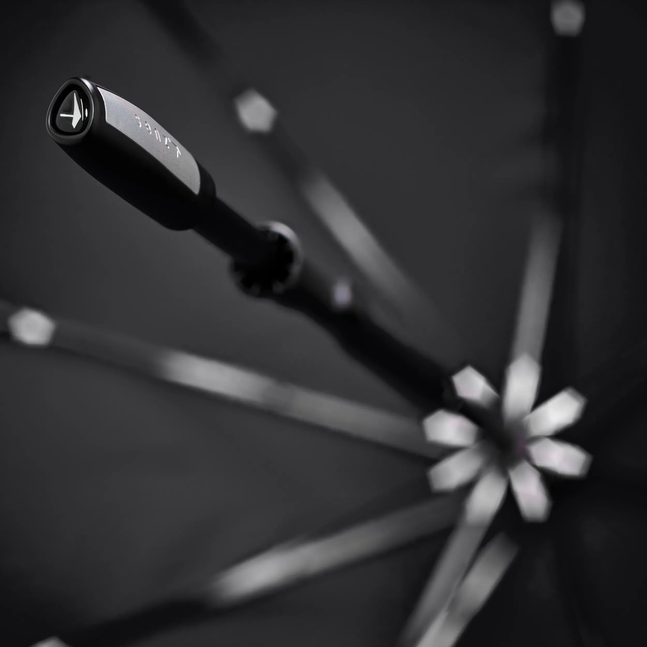 Senz Kids Stick Storm Umbrella, Guz Black