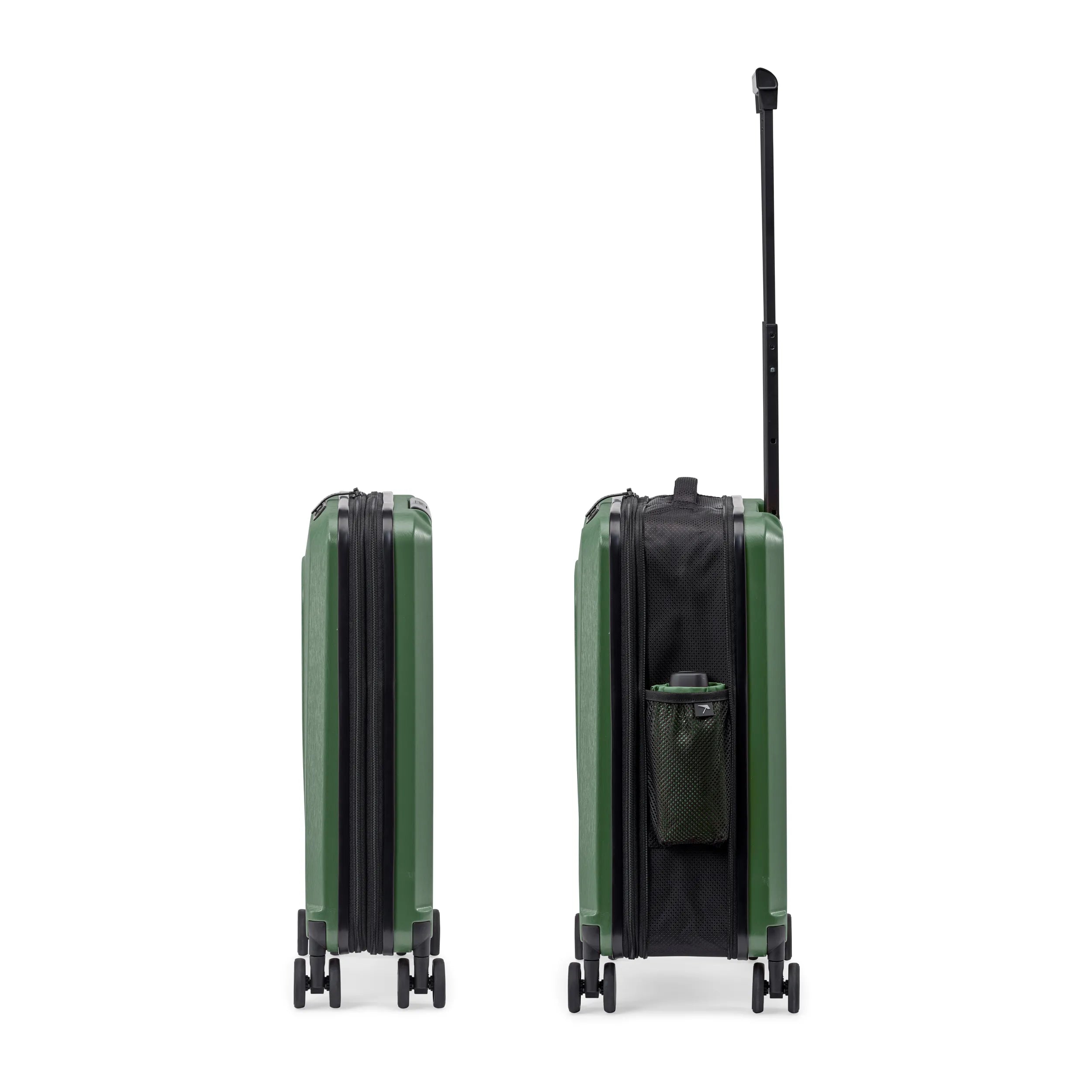 Senz Foldaway Carry On Trolley, Dark Forrest