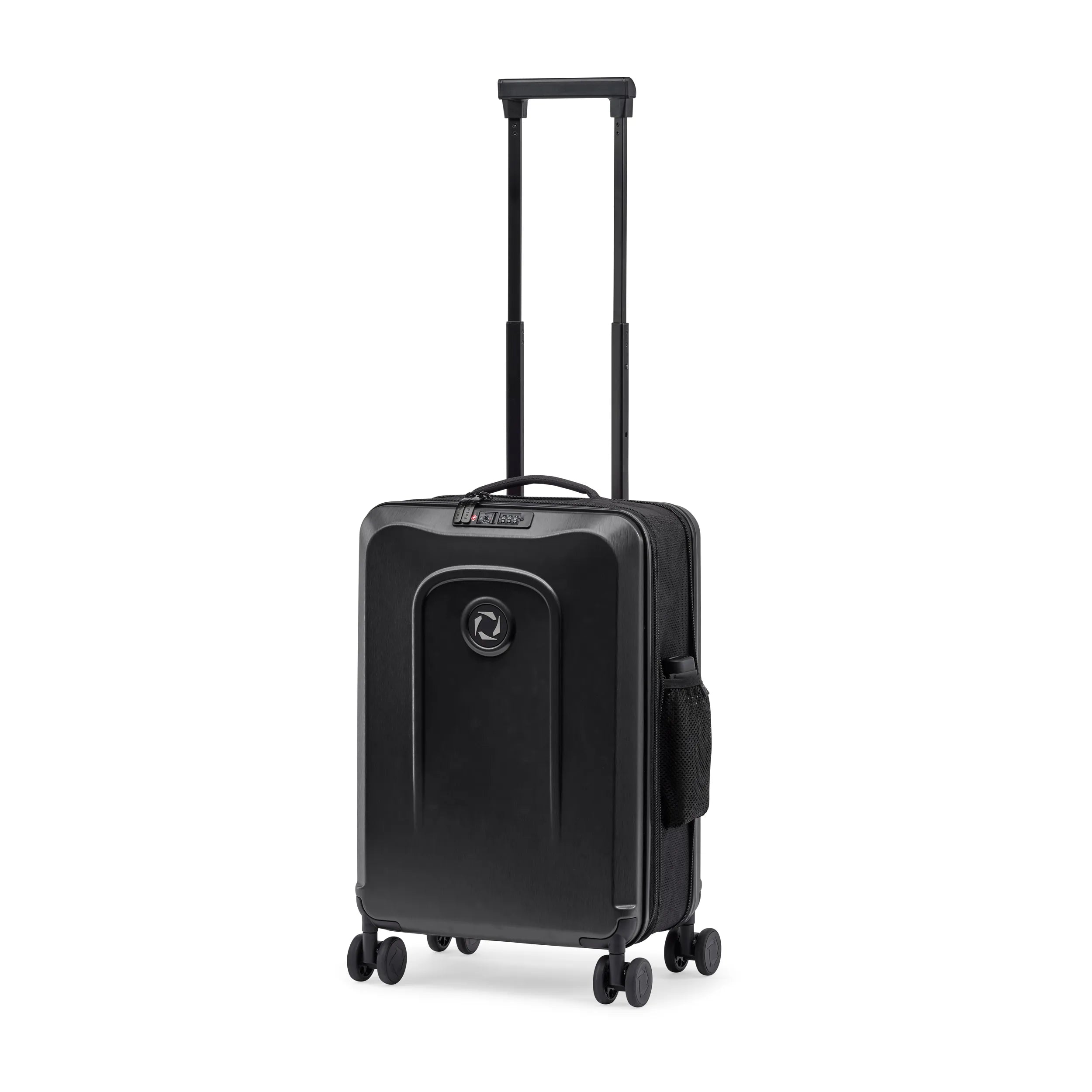 Senz Foldaway Carry On Trolley, Pure Black