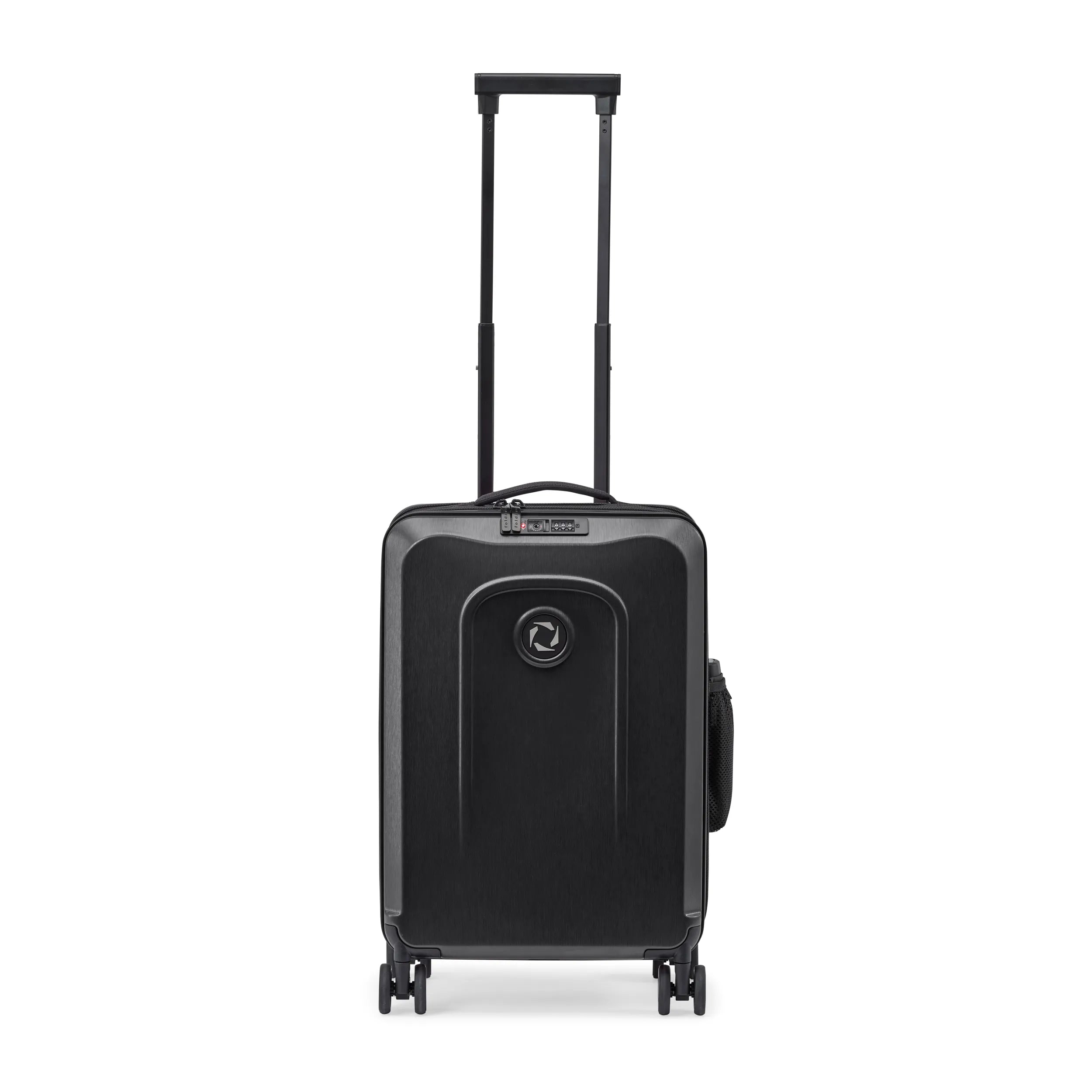 Senz Foldaway Carry On Trolley, Pure Black