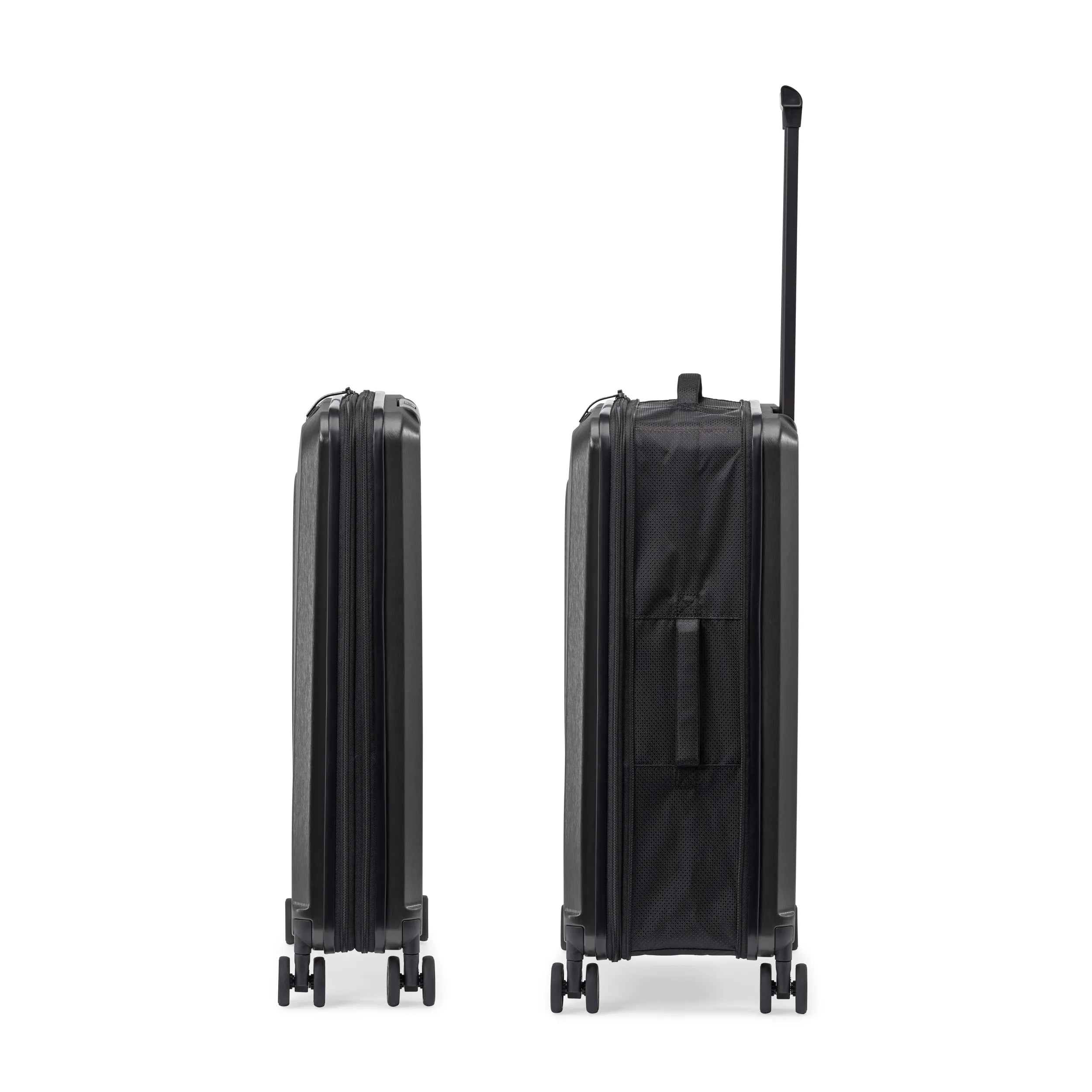 Senz Foldaway Check-In Trolley, Pure Black