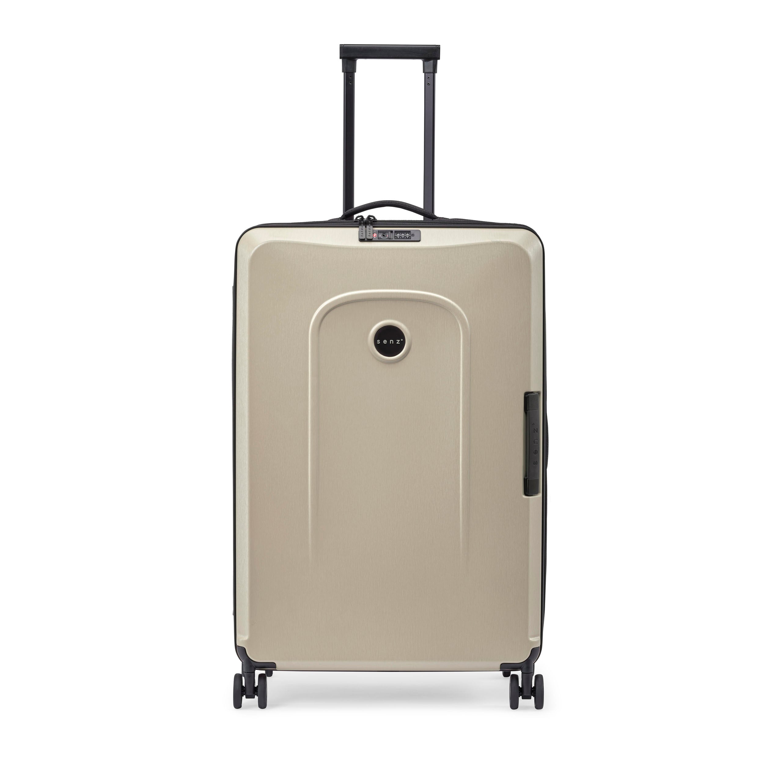Senz Foldaway Large Check-In Trolley, Off White