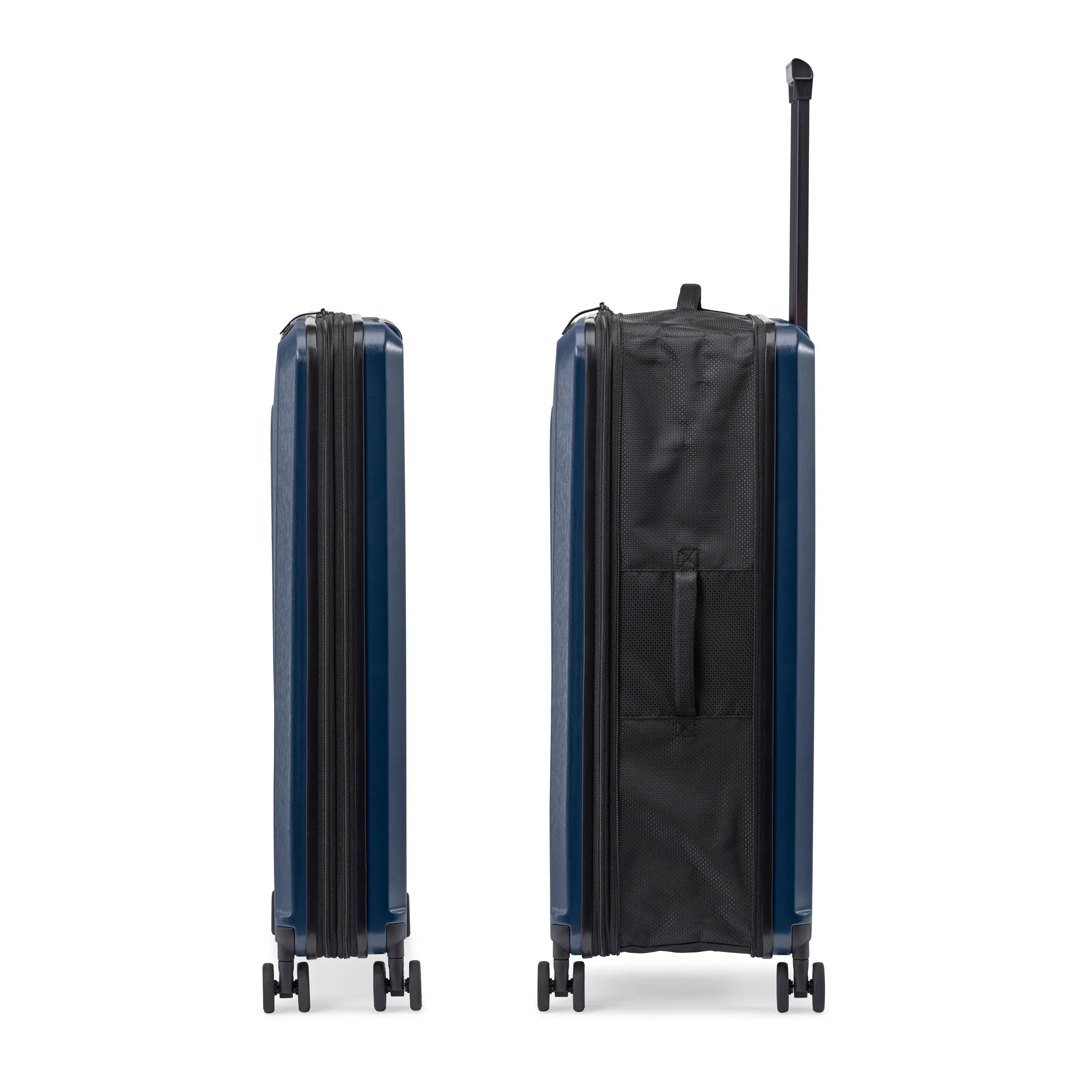 Senz Foldaway Large Check-In Trolley, Midnight Blue