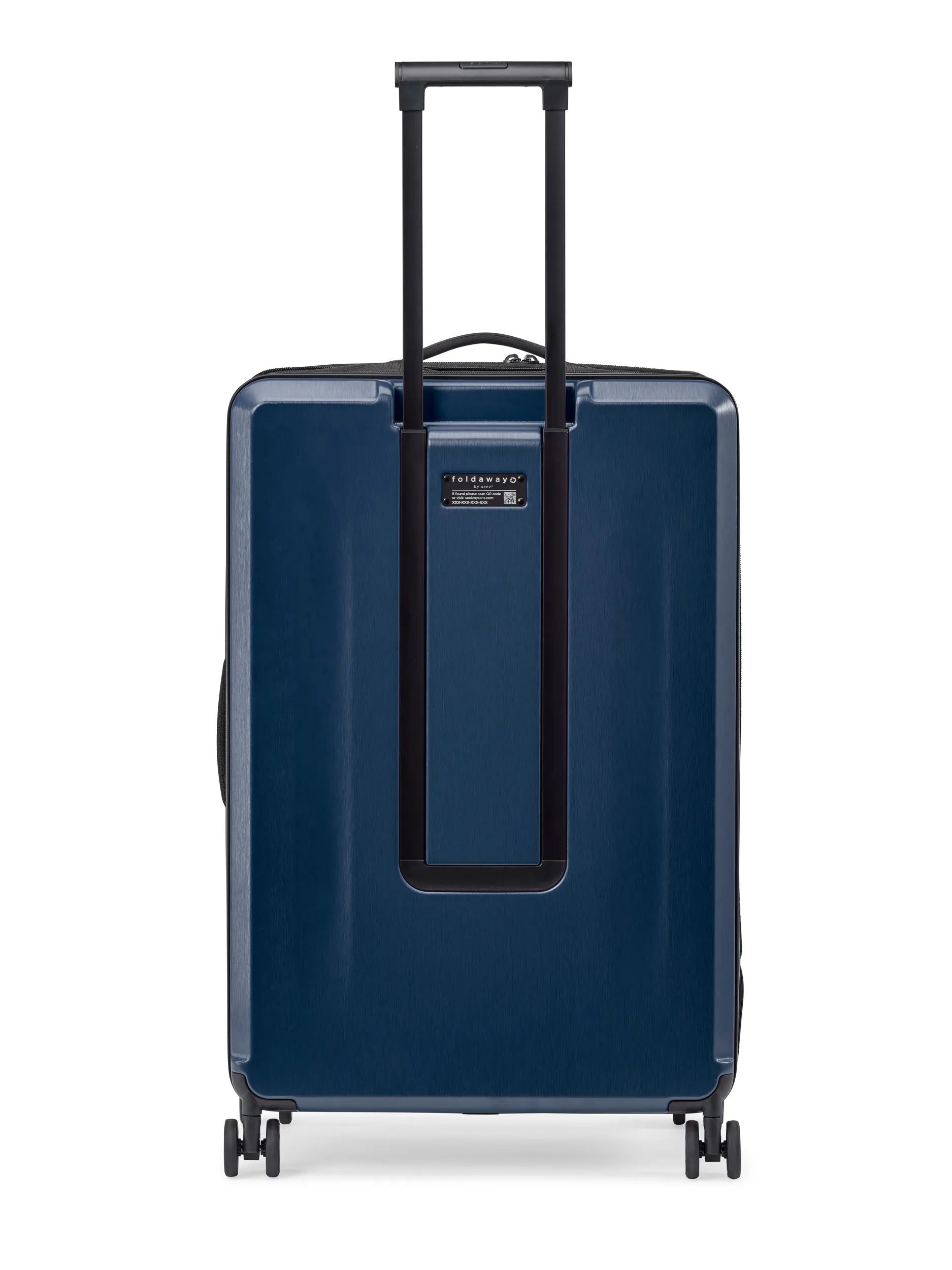 Senz Foldaway Large Check-In Trolley, Midnight Blue