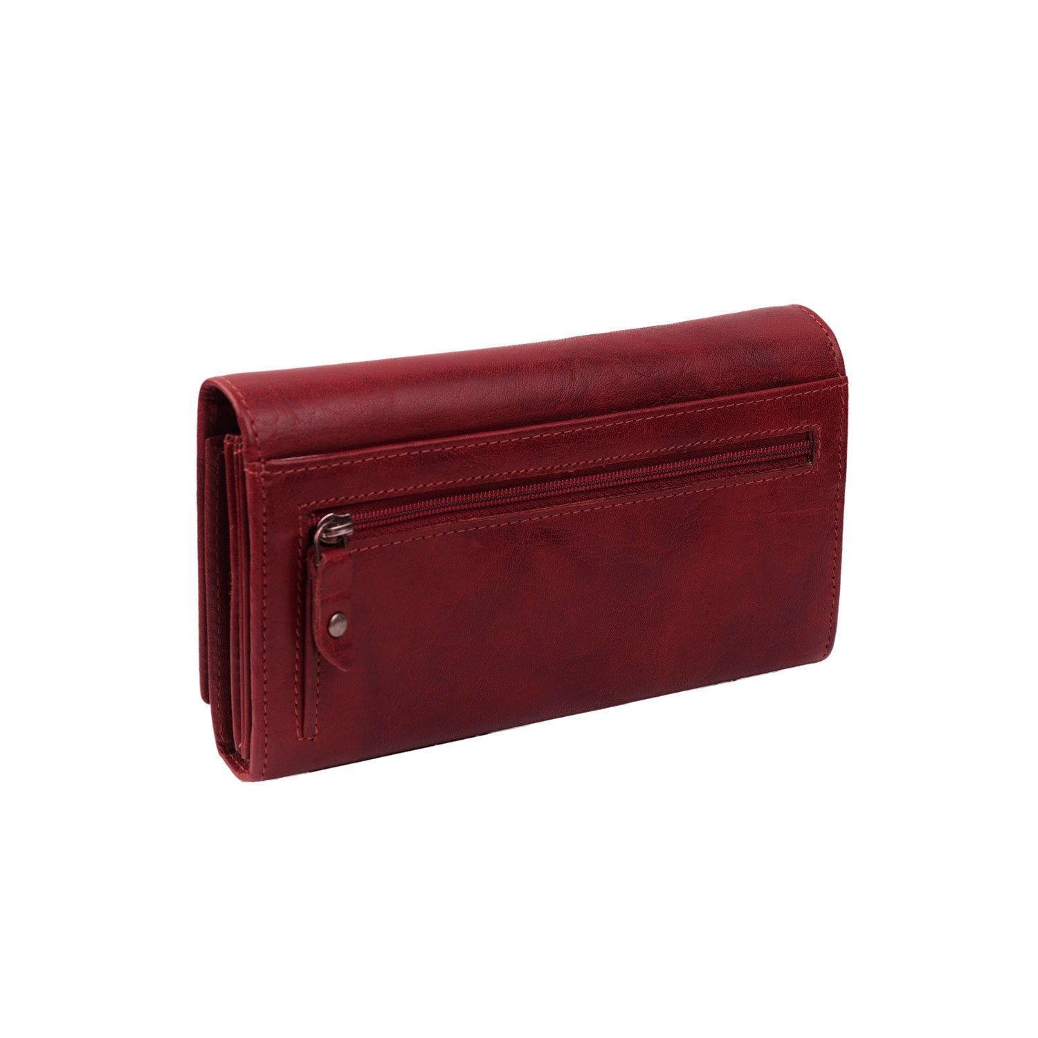 The Chesterfield Brand Hampton Leather Wallet, Red