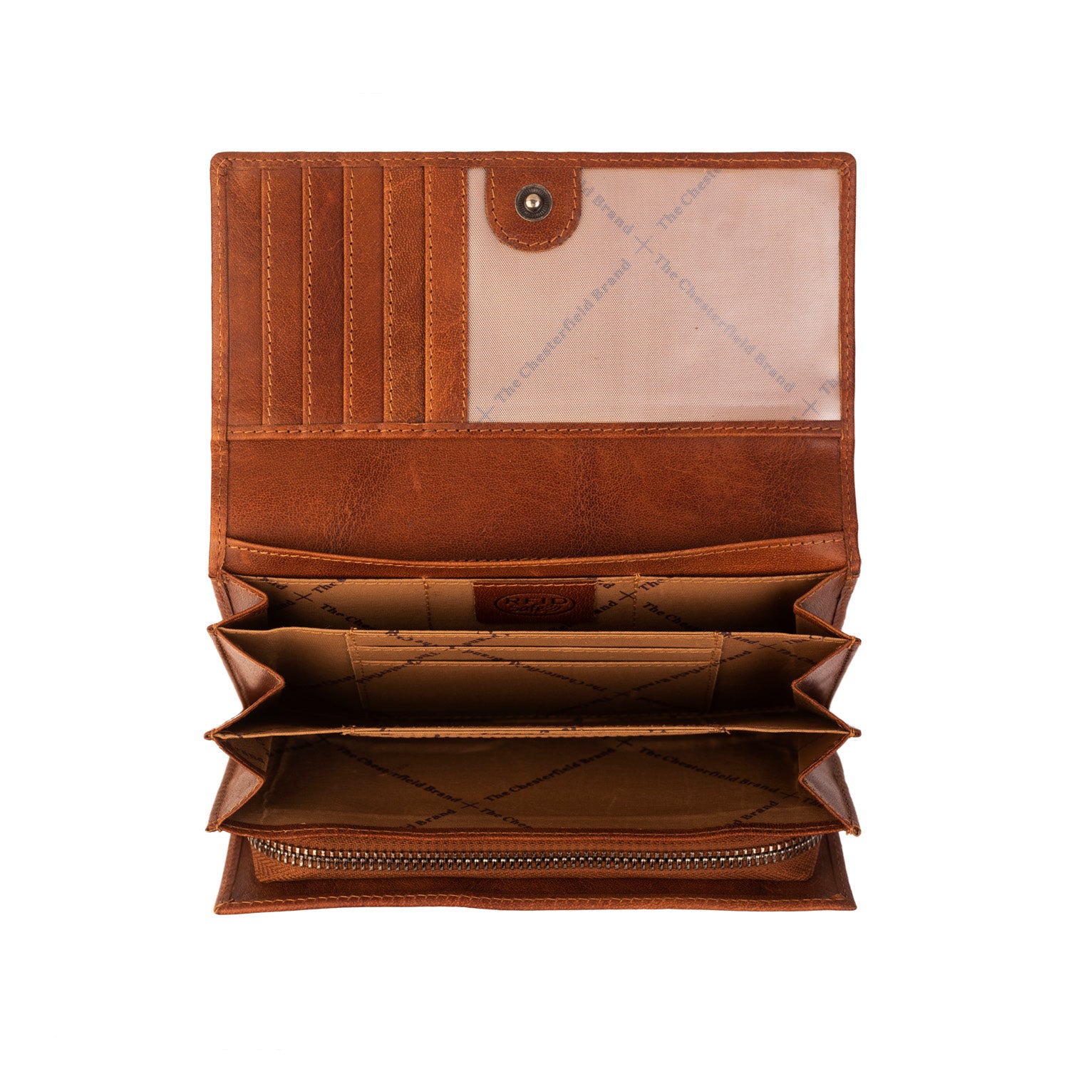 The Chesterfield Brand Hampton Leather Wallet, Cognac