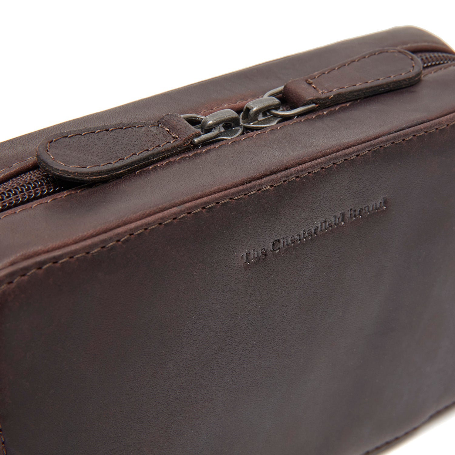 The Chesterfield Brand Ardan Tech Kit Organizer, Brown