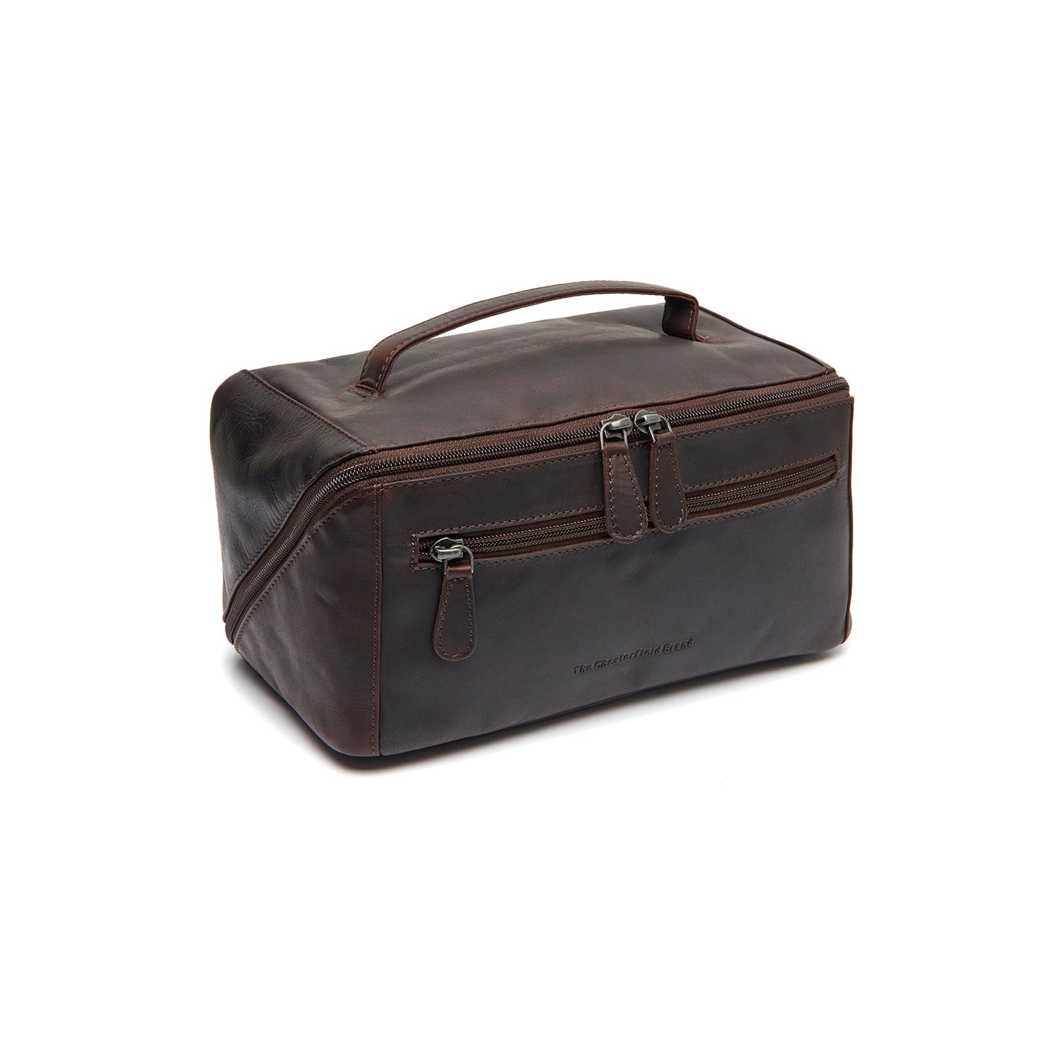 The Chesterfield Brand Elmia Toiletry Bag, Brown
