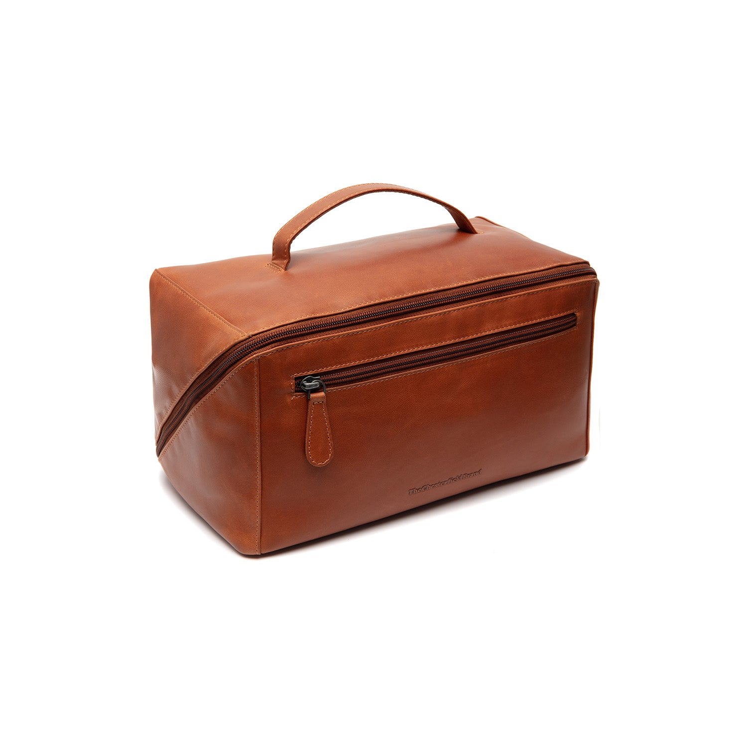 The Chesterfield Brand Trevia Toiletry Bag, Cognac
