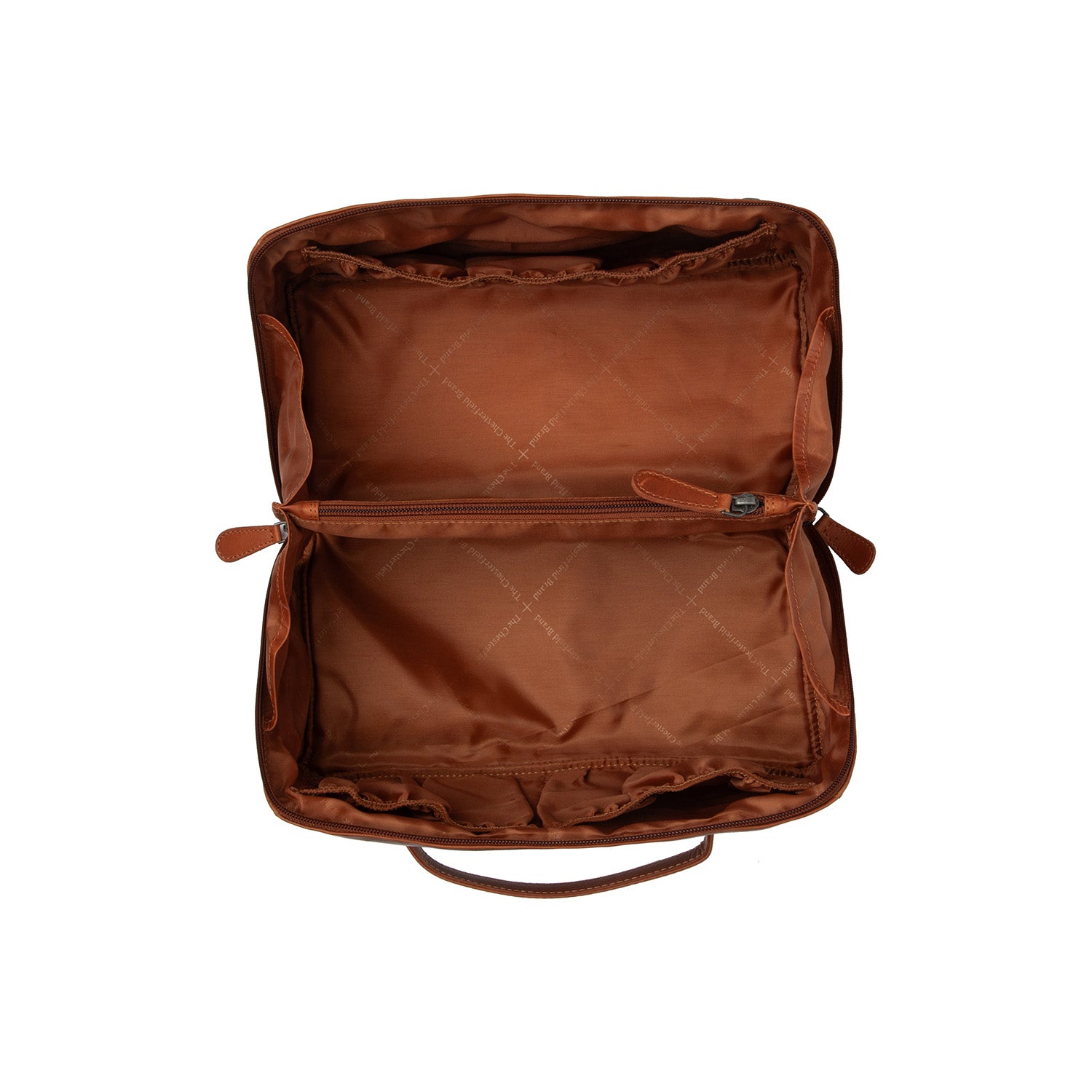 The Chesterfield Brand Trevia Toiletry Bag, Cognac
