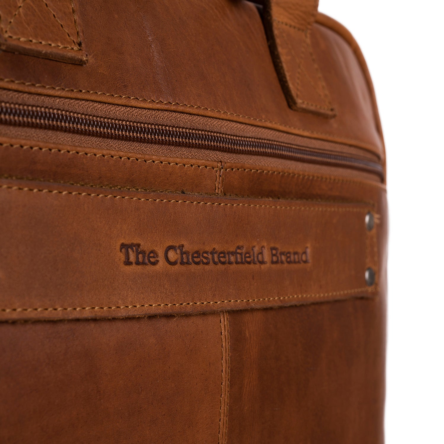 The Chesterfield Brand Calvi Laptopväska, Cognac