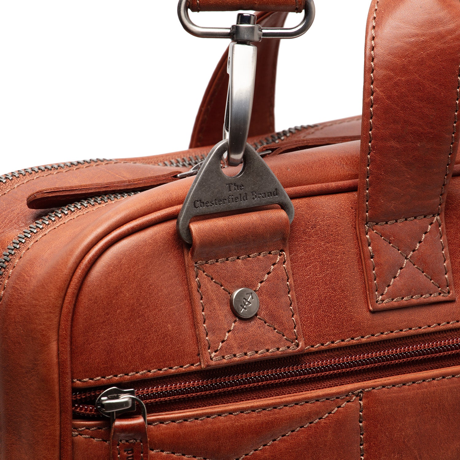 The Chesterfield Brand Iseo Datorväska, Cognac