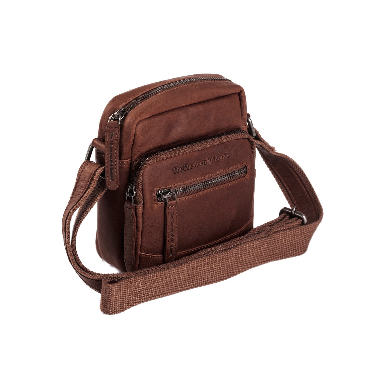 The Chesterfield Brand Bremen Crossbodyväska, Brun