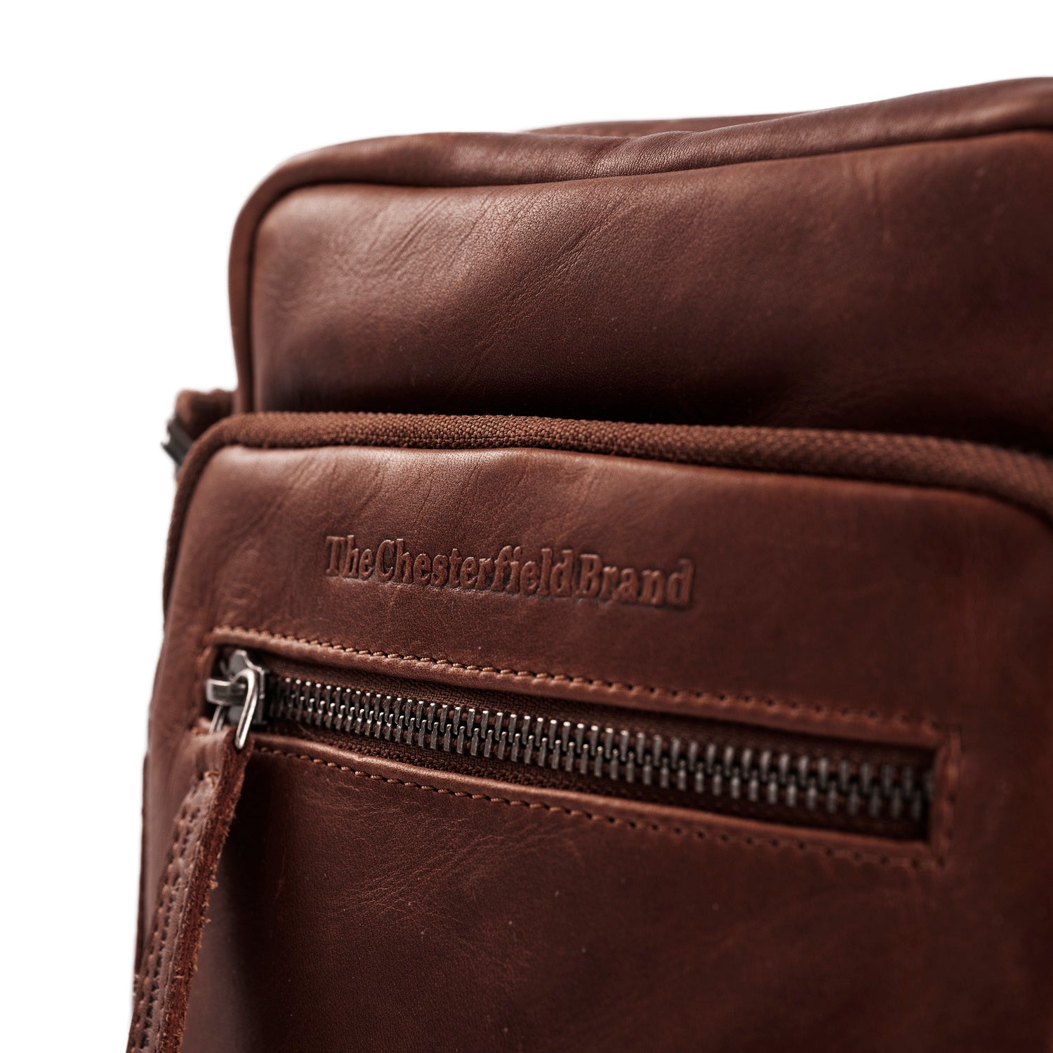 The Chesterfield Brand Birmingham Crossbodyväska, Brun