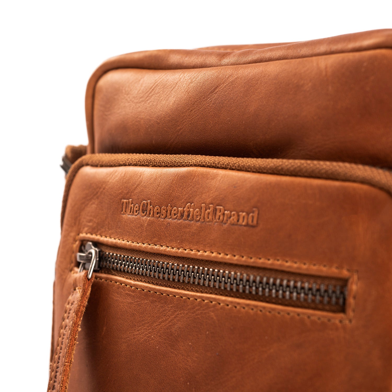 The Chesterfield Brand Birmingham Crossbodyväska, Cognac