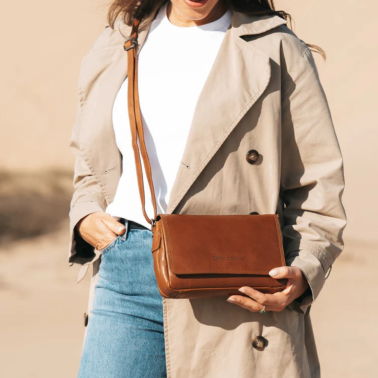 The Chesterfield Brand Forano Axelremsväska, Cognac