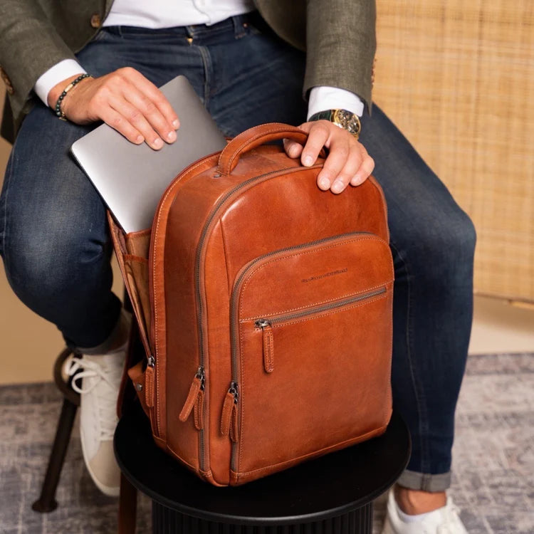 The Chesterfield Brand Maggiore Ryggsäck, Cognac