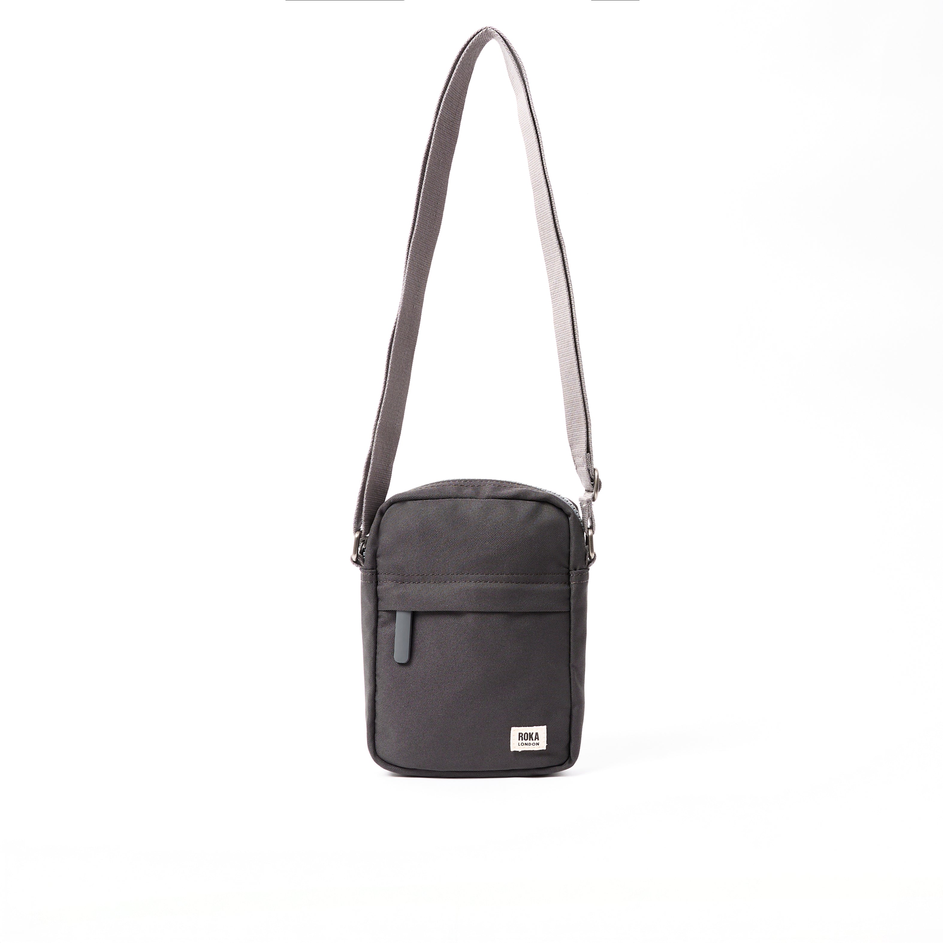 ROKA London Bond Shoulder Bag, Carbon