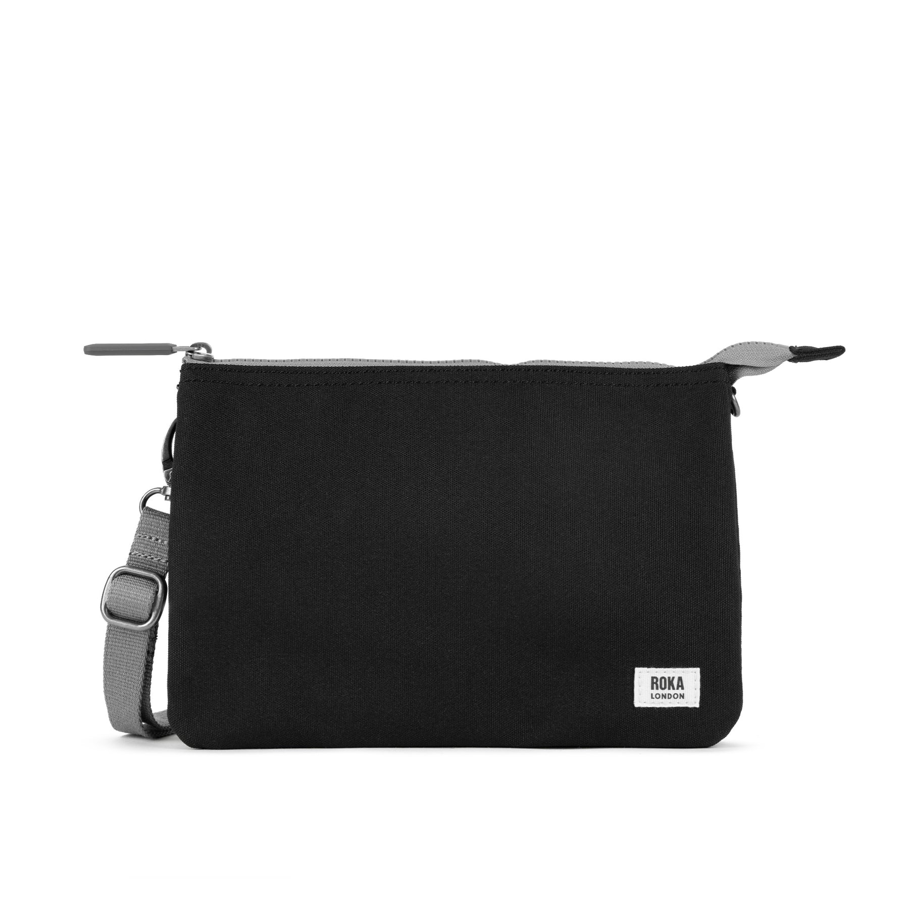 ROKA London Carnaby Crossbody Shoulder Bag, Black