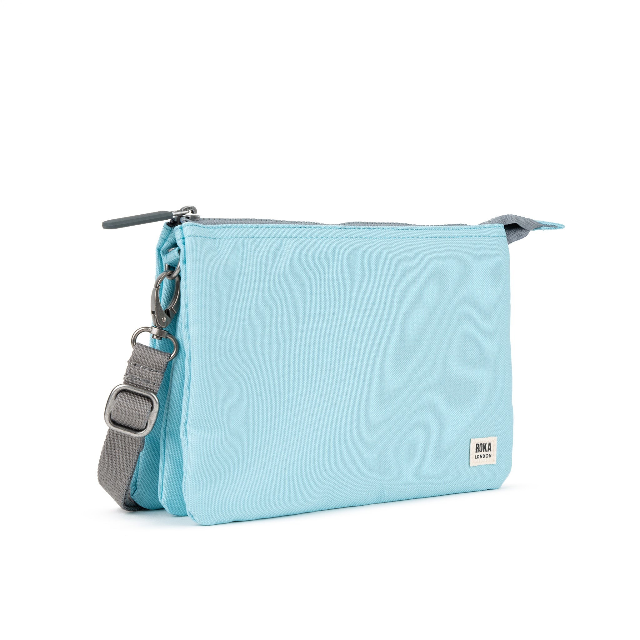 ROKA London Carnaby Crossbody Shoulder Bag, Ice