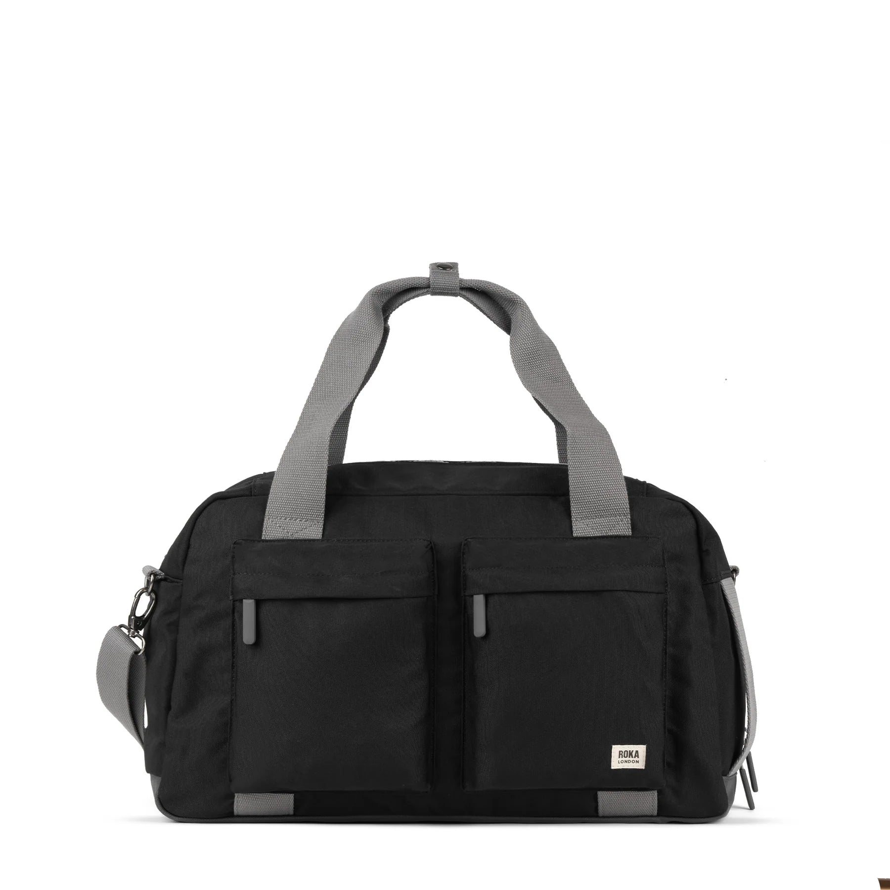 ROKA London Gatwick Weekendbag 33 L, Black
