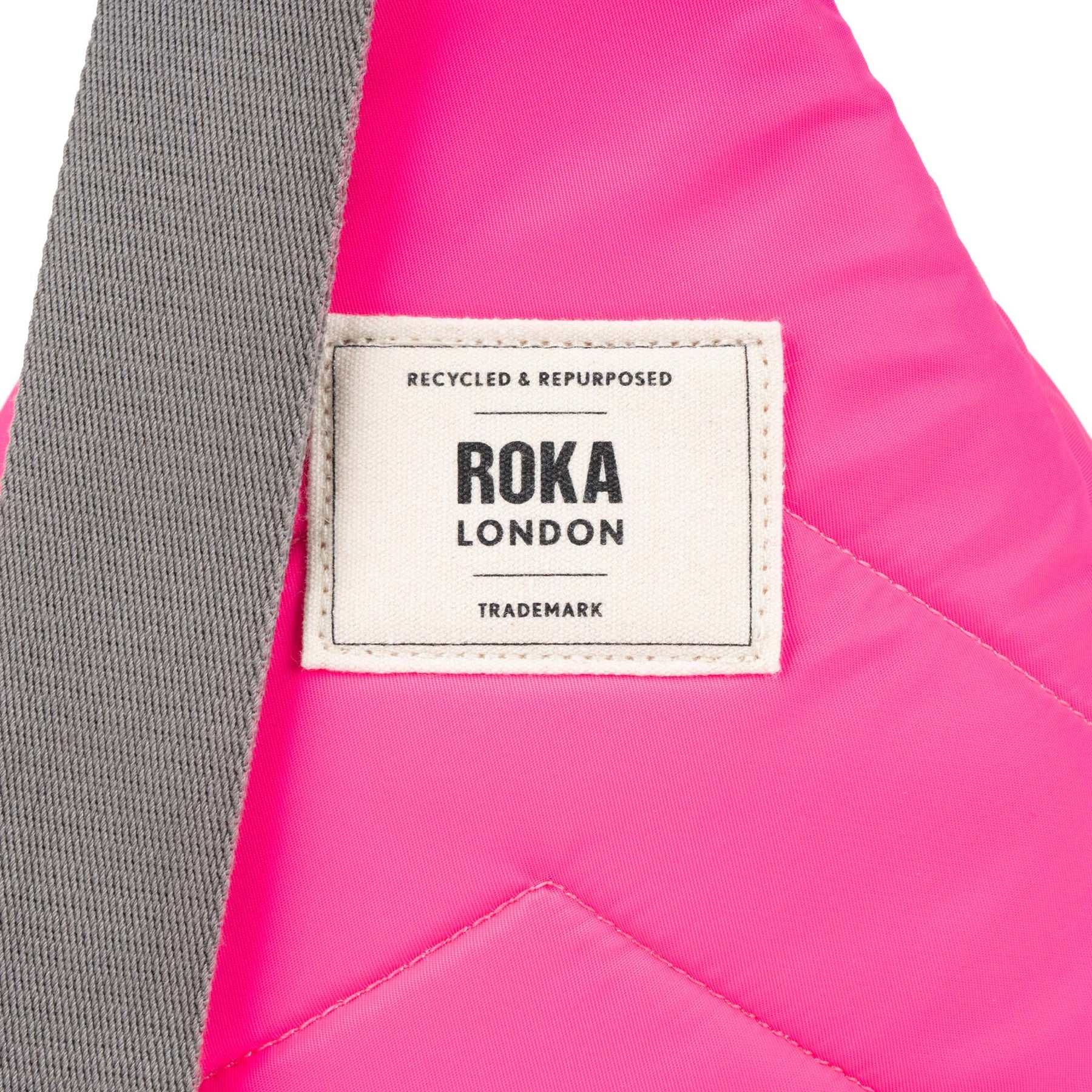 ROKA London Willesden Sling Bag, Neon Pink