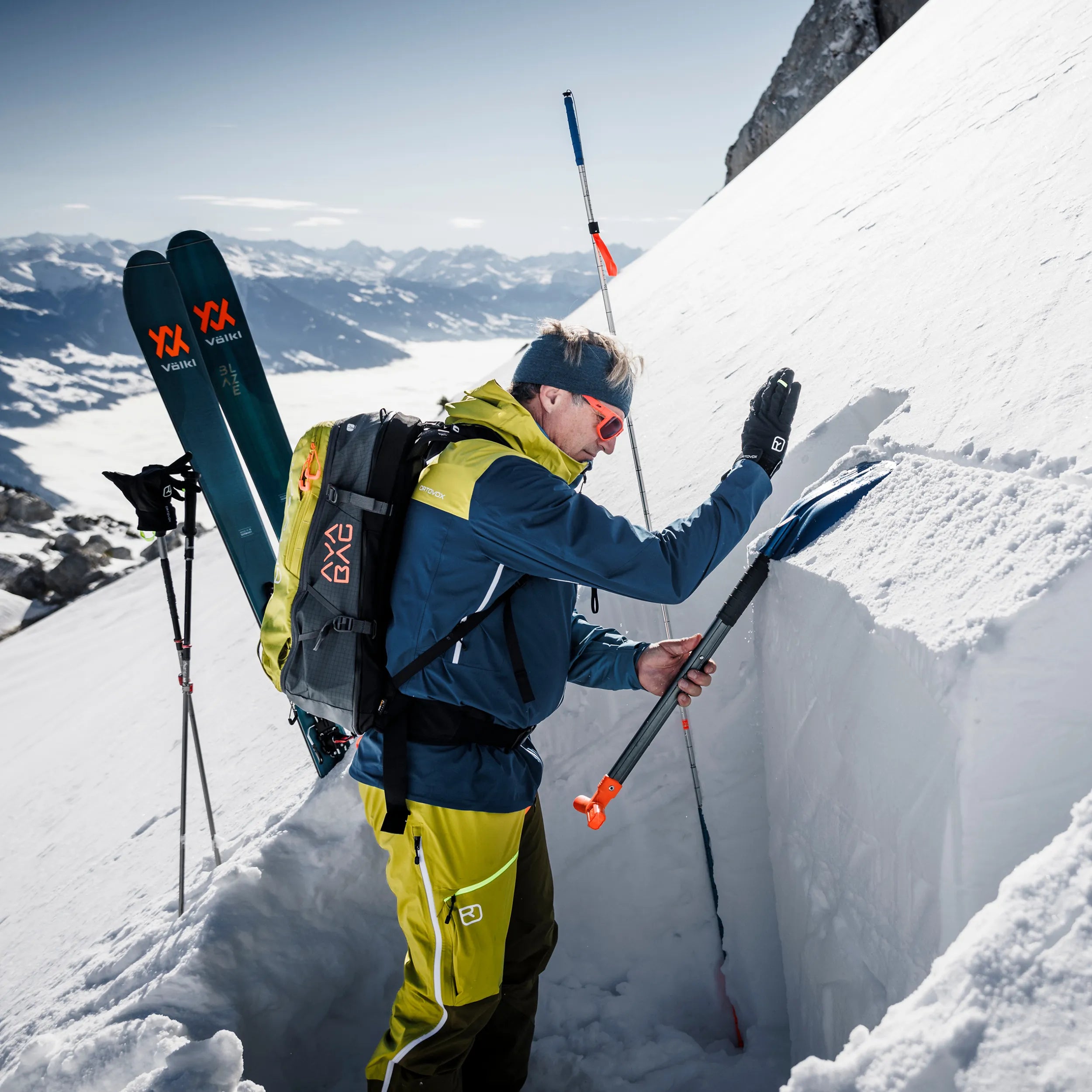 Ortovox 320+ PFA Probe Sond Steel Steel/Silver