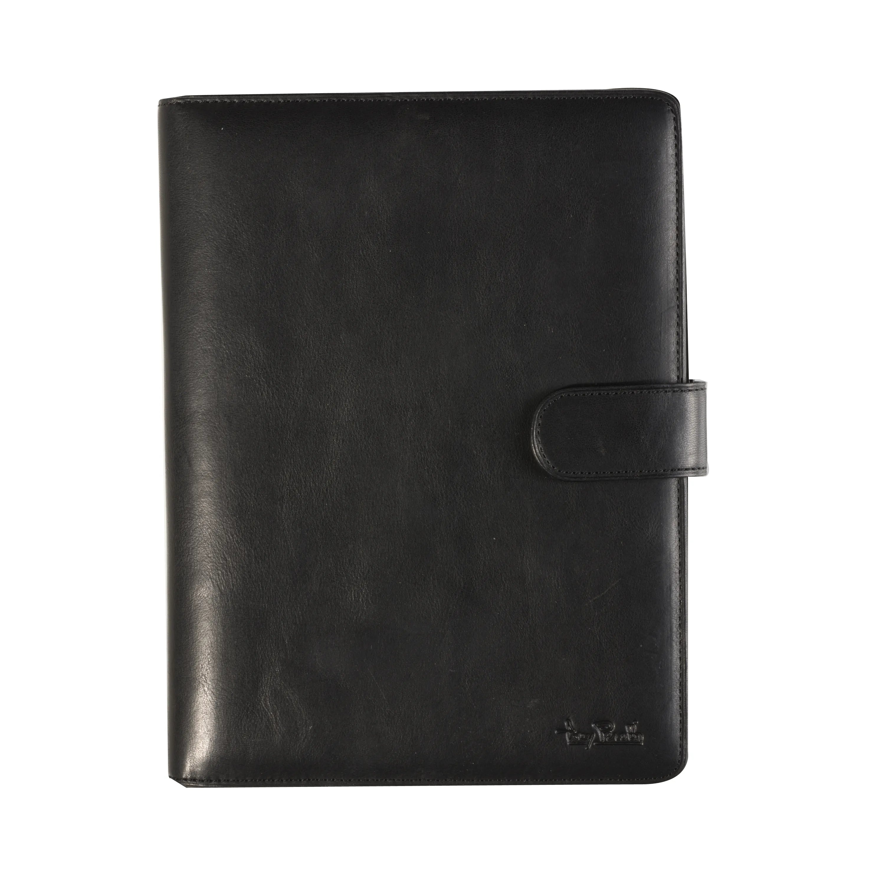 Tony Perotti A5 Folder Standard with Tablet Pocket, Black
