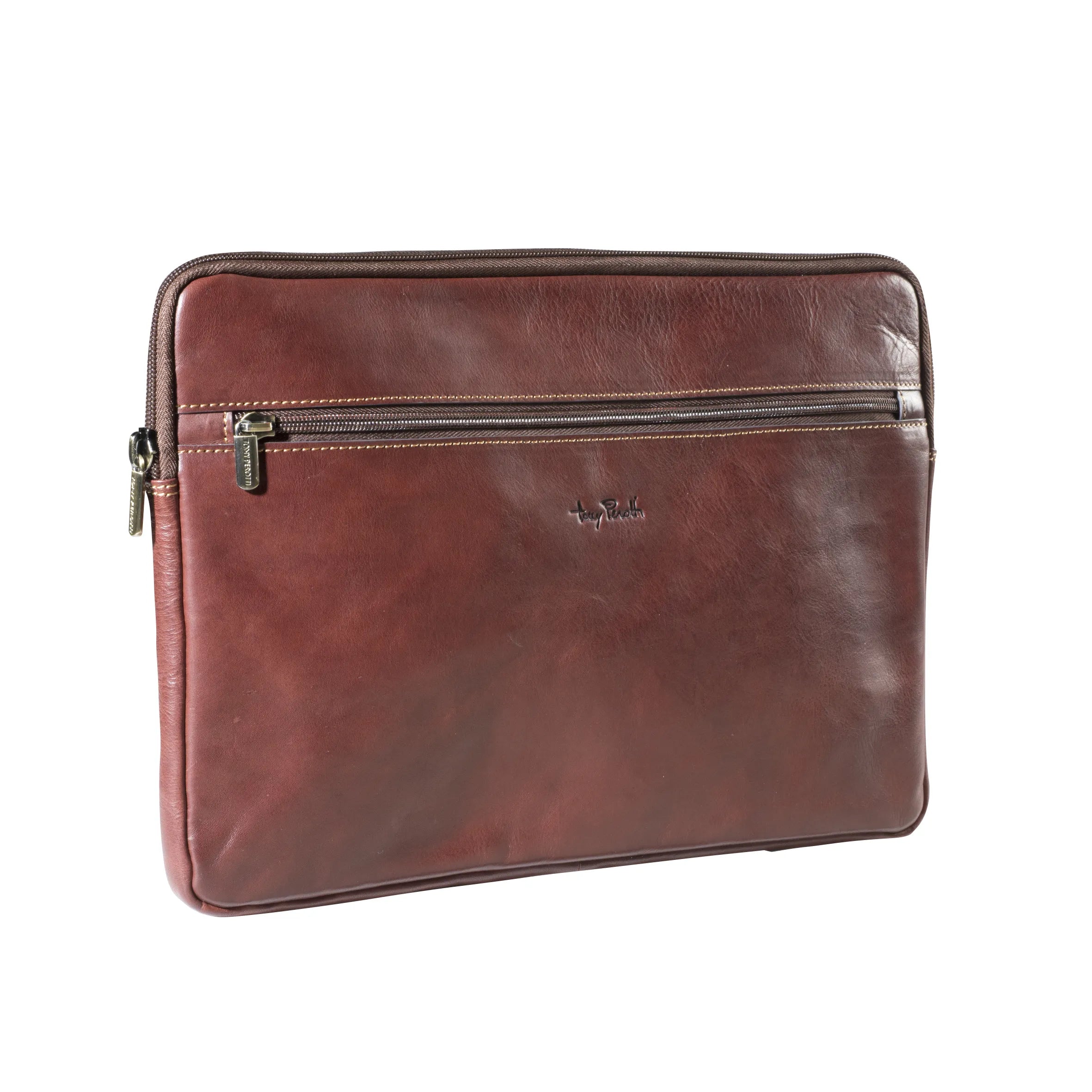 Tony Perotti 13” Laptop Sleeve, Dark Brown