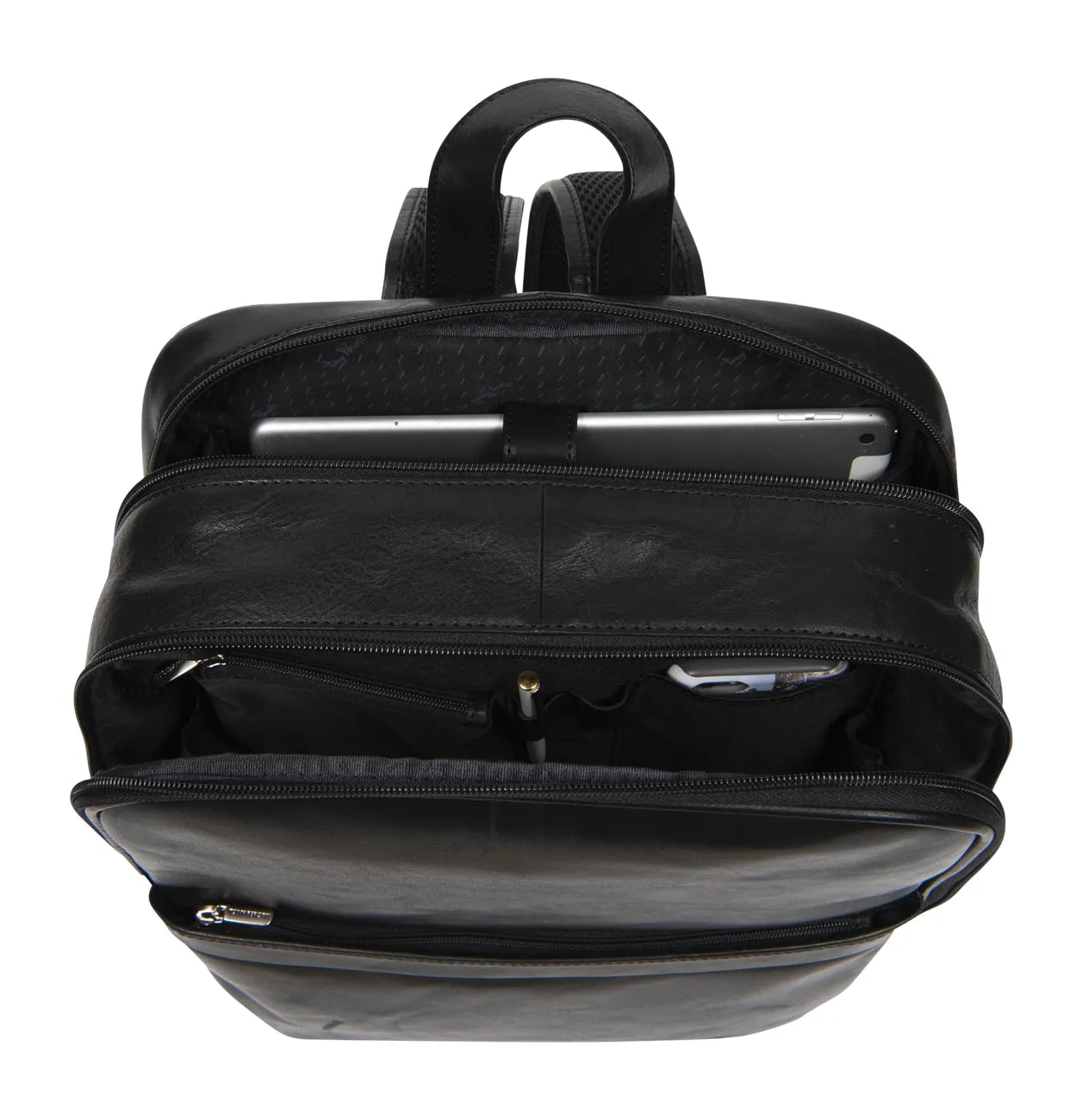Tony Perotti 2 Compartment Business Backpack, Black