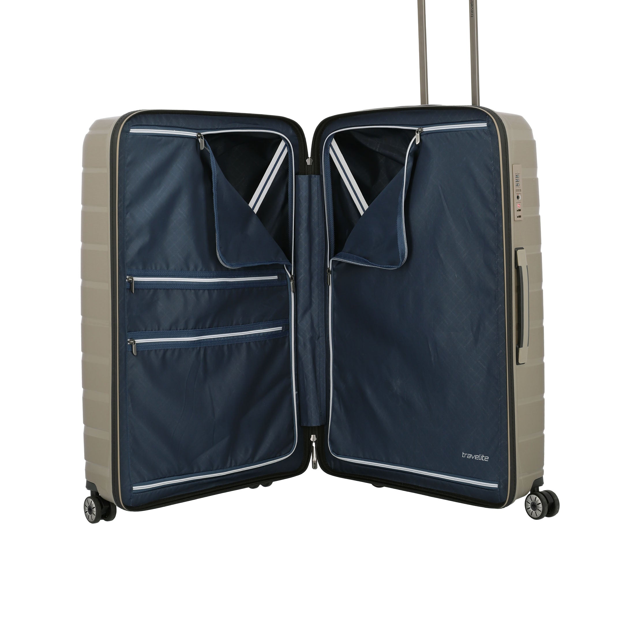 Travelite Air Base Trolley L Resväska 77 cm, Champagne