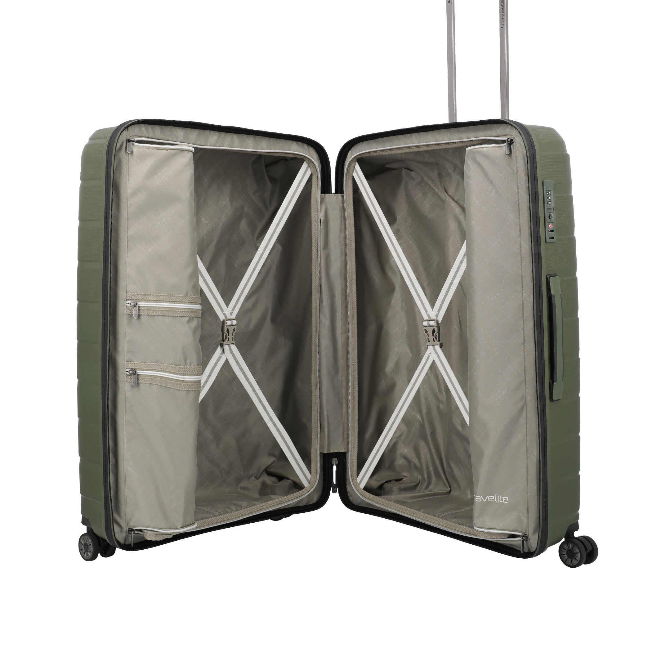 Travelite Air Base Trolley L Resväska 77 cm, Olive