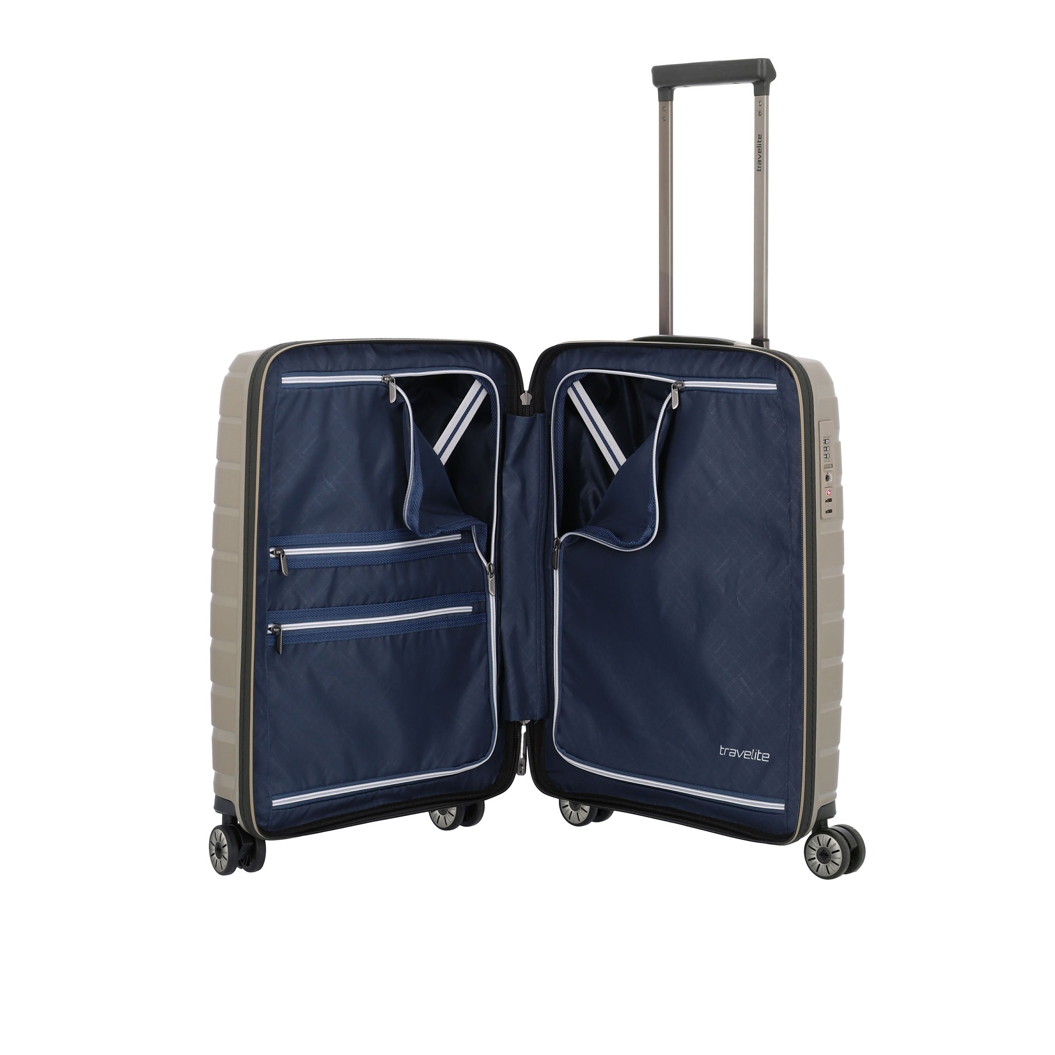 Travelite Air Base Trolley S Resväska 55 cm, Champagne
