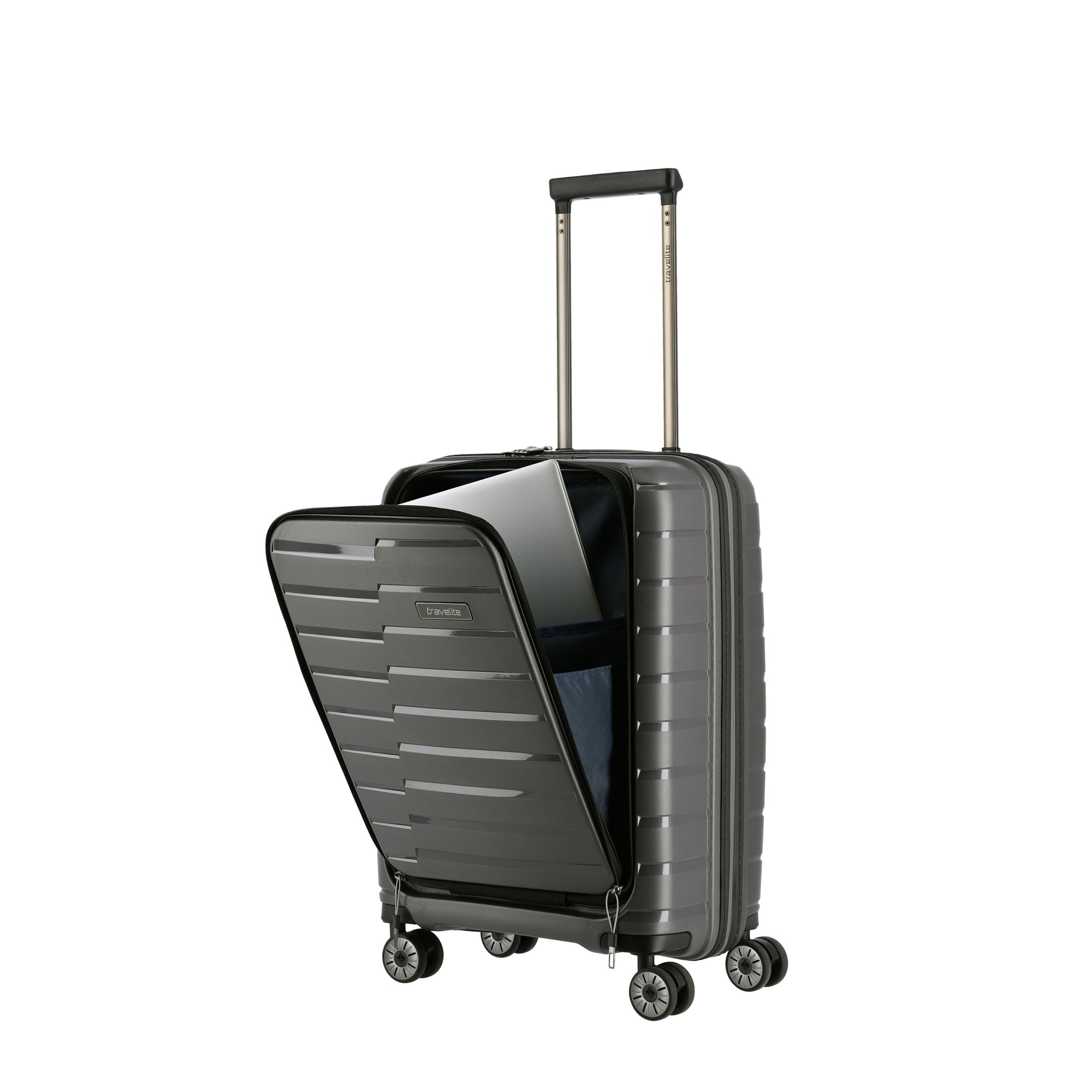 Travelite Air Base Trolley S+ Resväska 55 cm, Anthracite