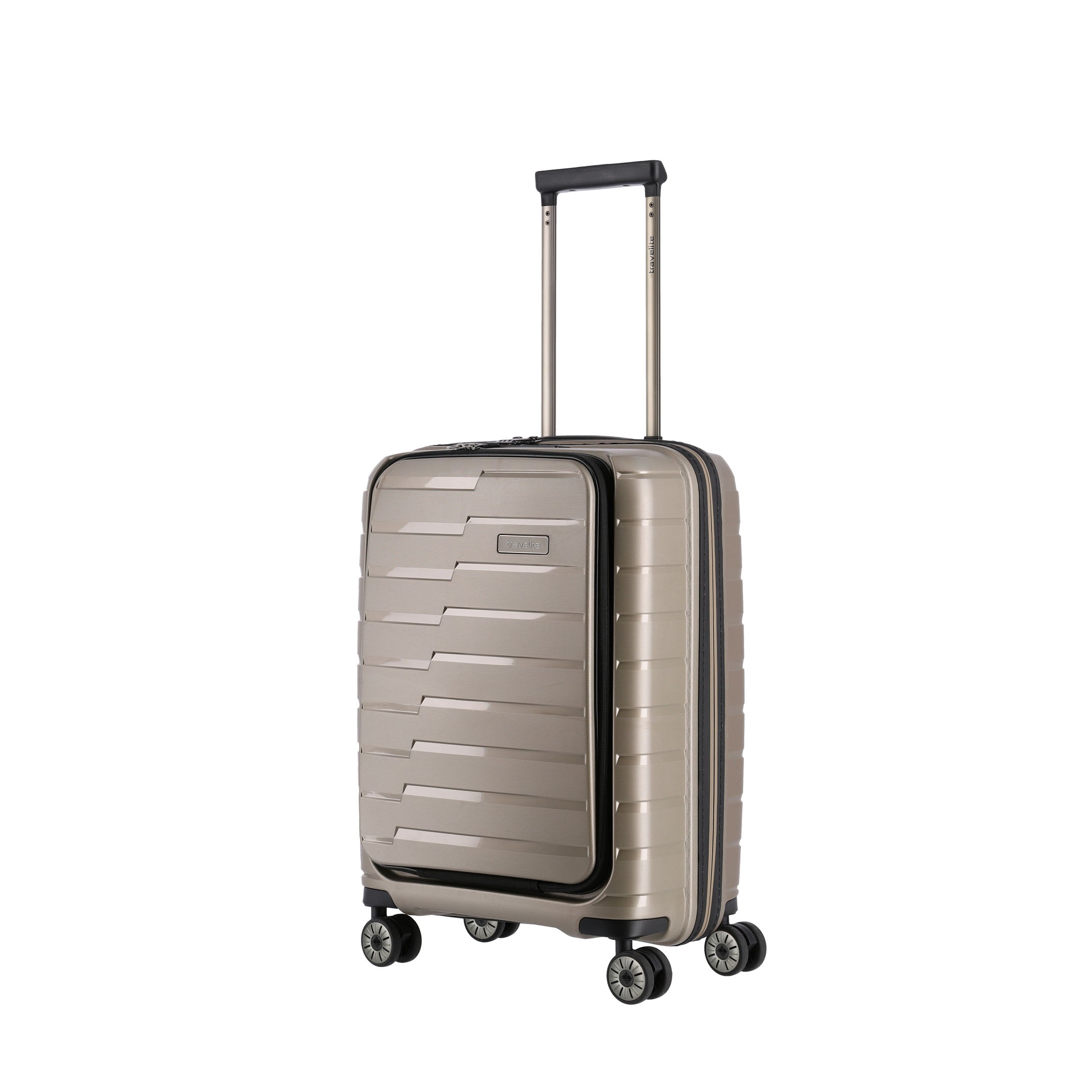 Travelite Air Base Trolley S+ Resväska 55 cm, Champagne