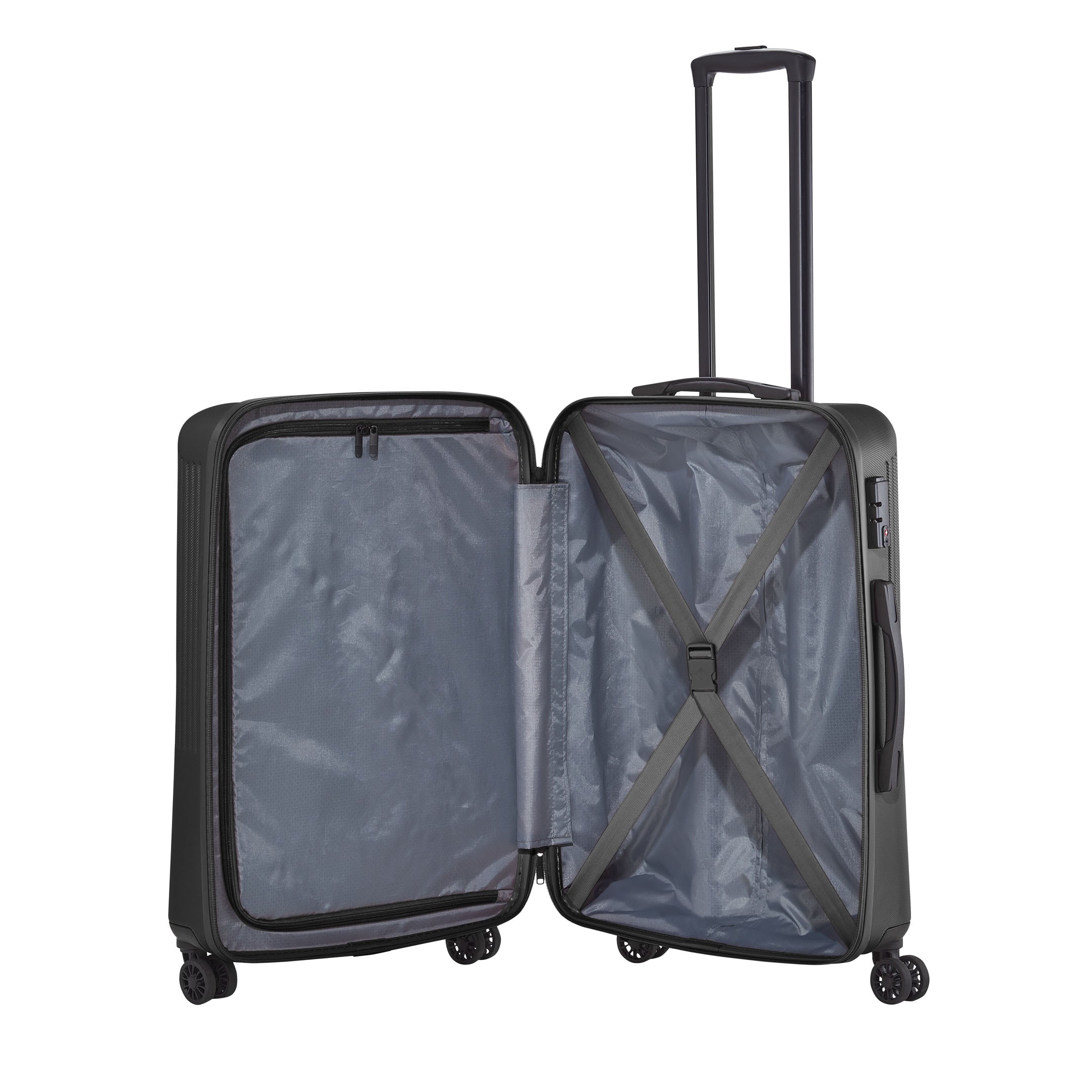 Travelite Bali Trolley Set 55 cm + 67 cm + 77 cm, Black