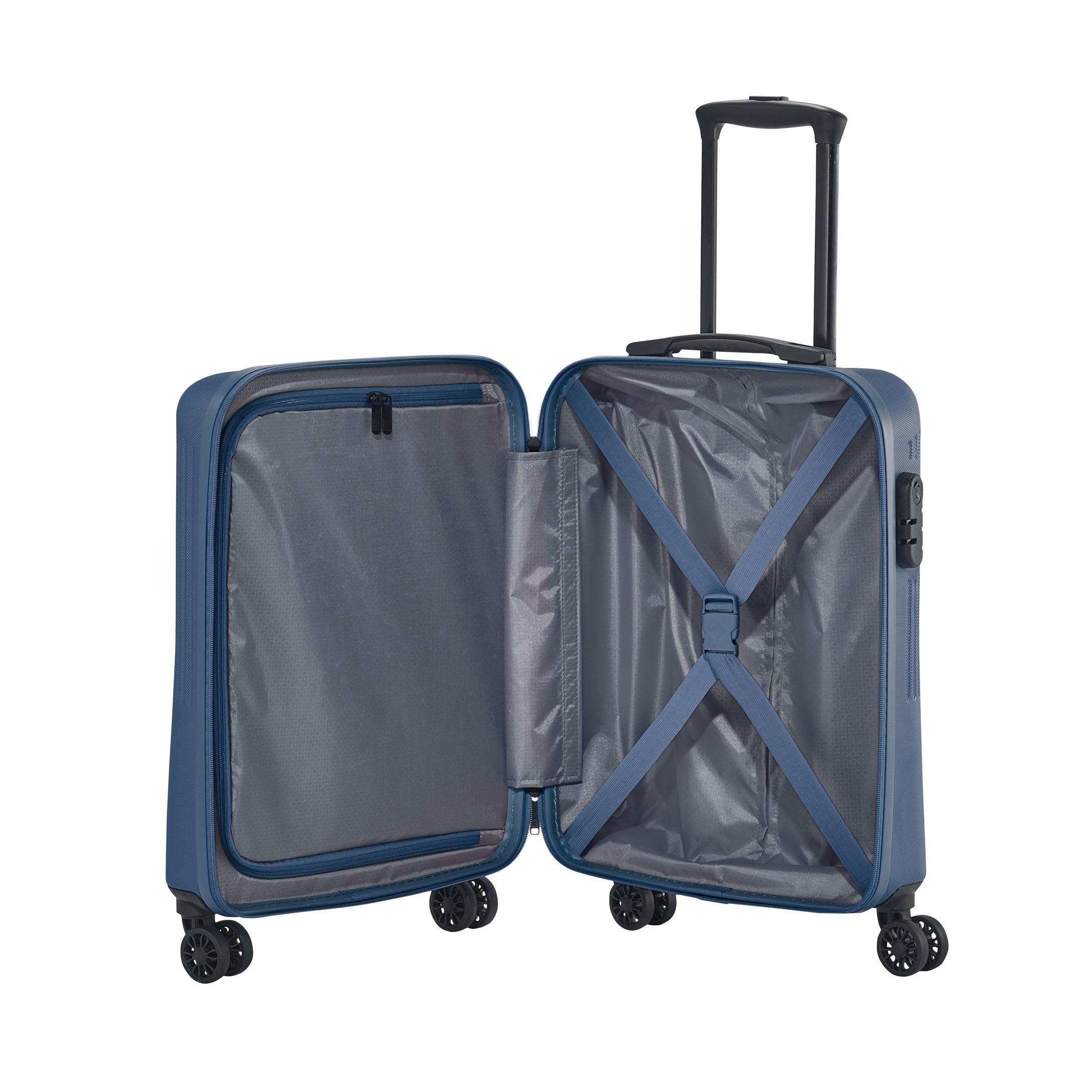 Travelite Bali Trolley Set 55 cm + 67 cm + 77 cm, Blue