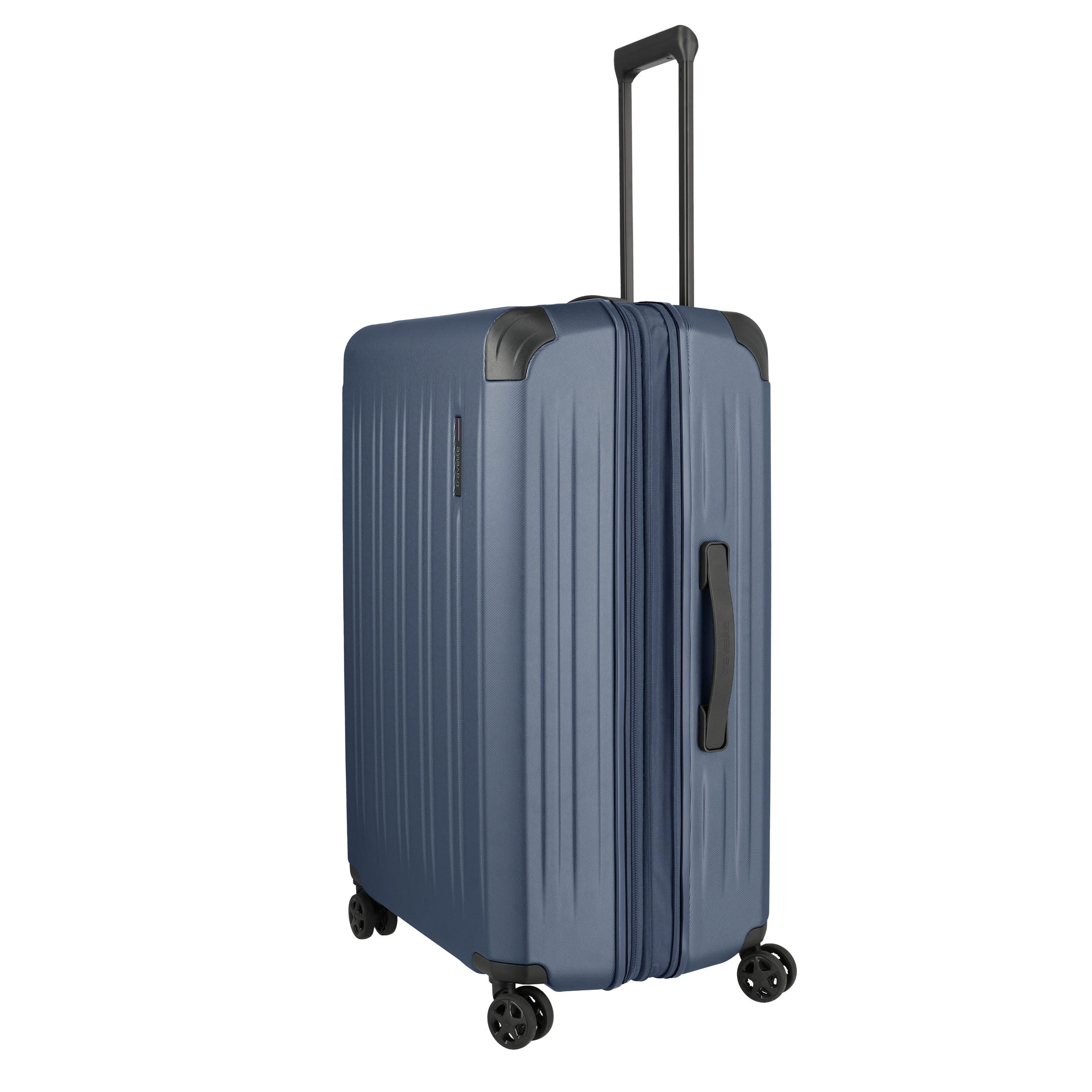 Travelite Dynamic Trolley L Expanderbar Resväska 76 cm, Denim Blue