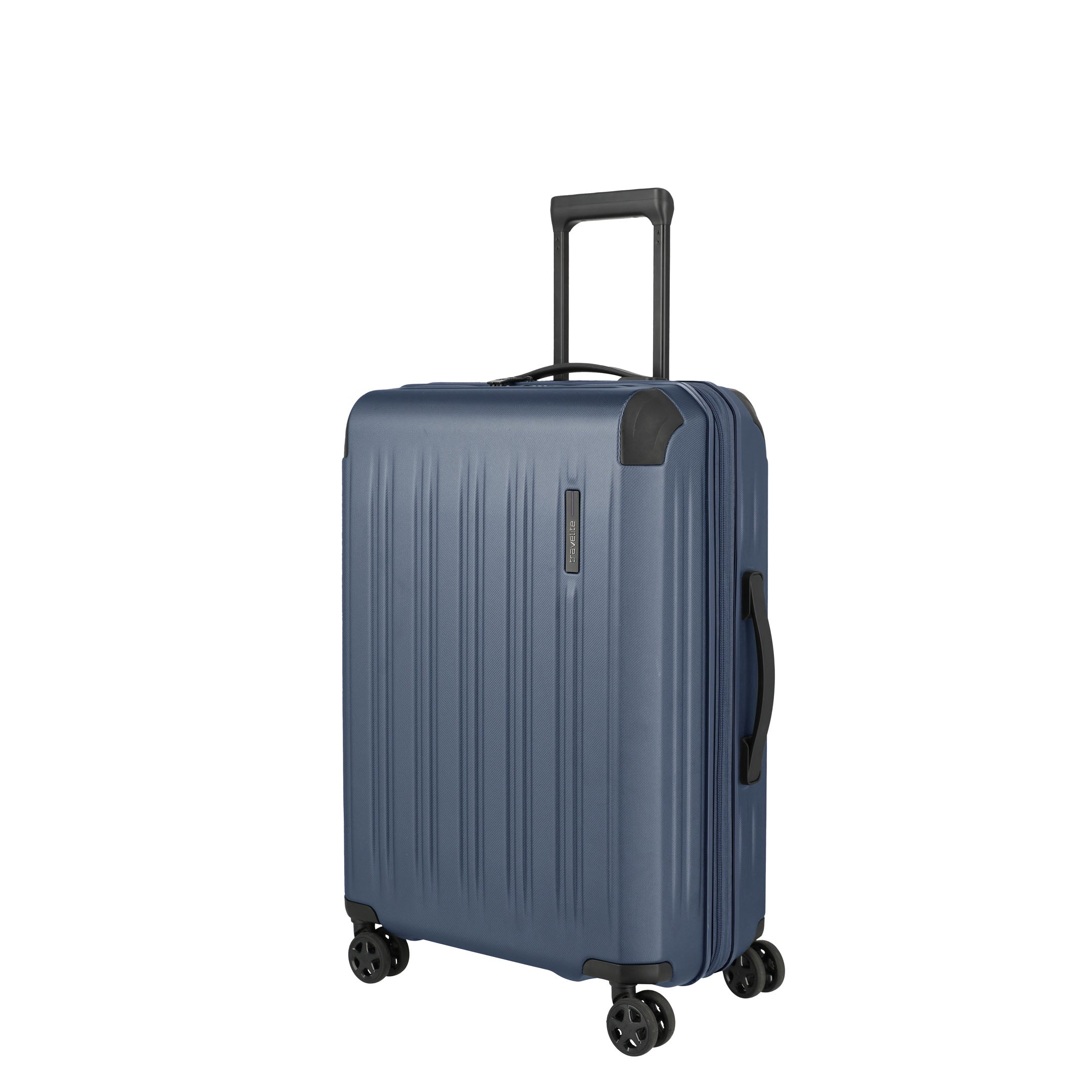Travelite Dynamic Trolley M Expanderbar Resväska 66 cm, Denim Blue