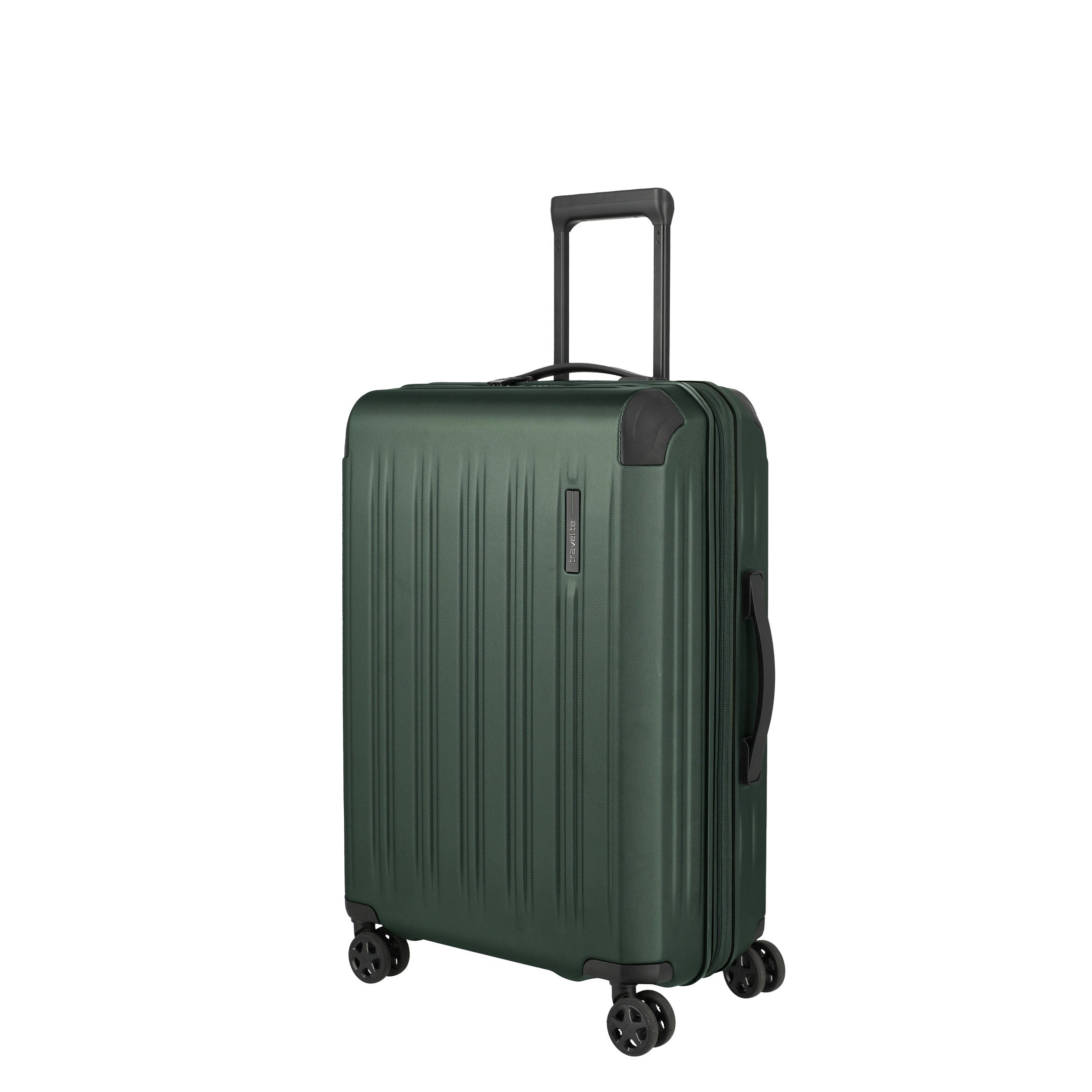 Travelite Dynamic Trolley M Expanderbar Resväska 66 cm, Green